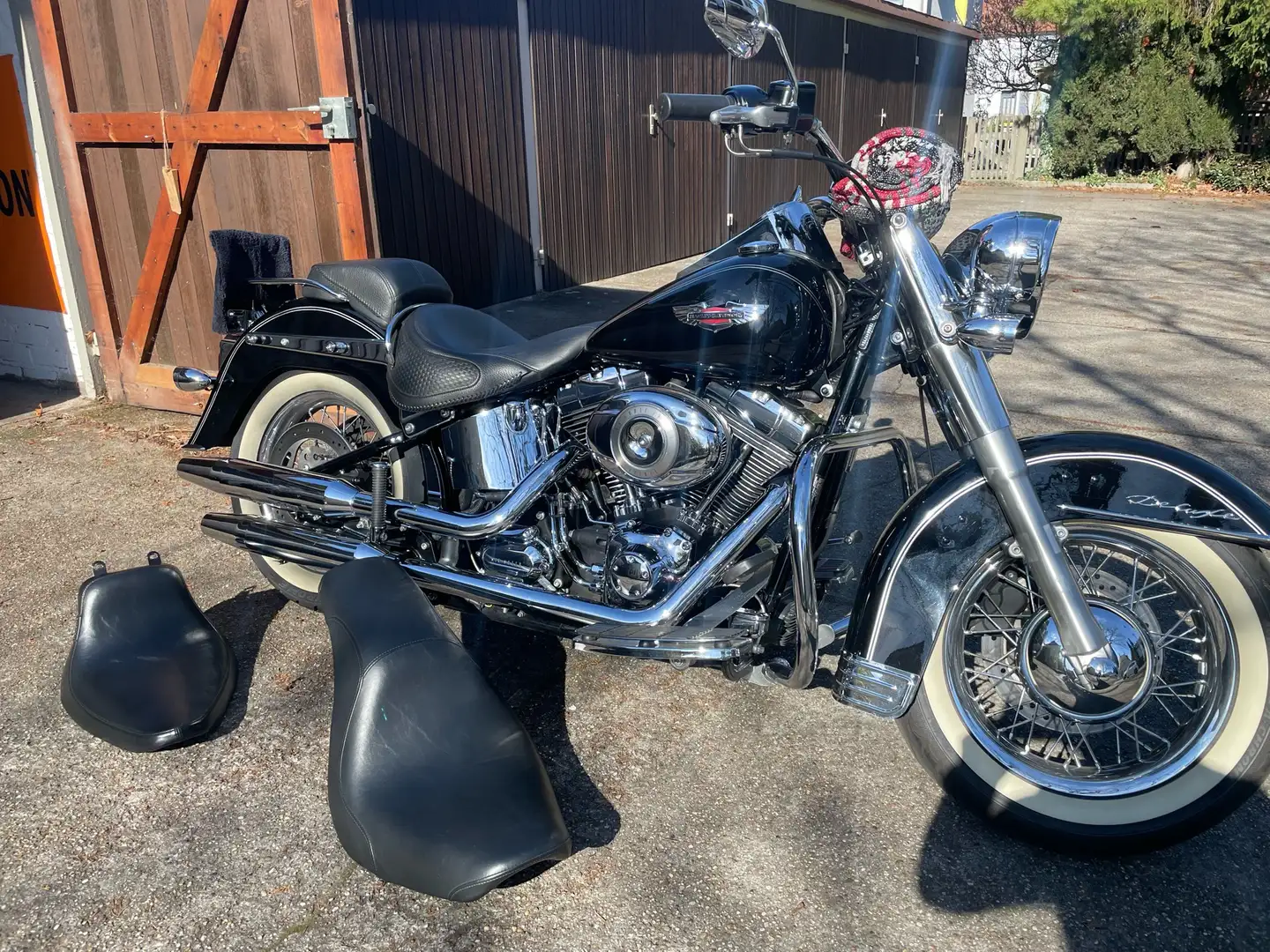 Harley-Davidson Deluxe Negru - 2