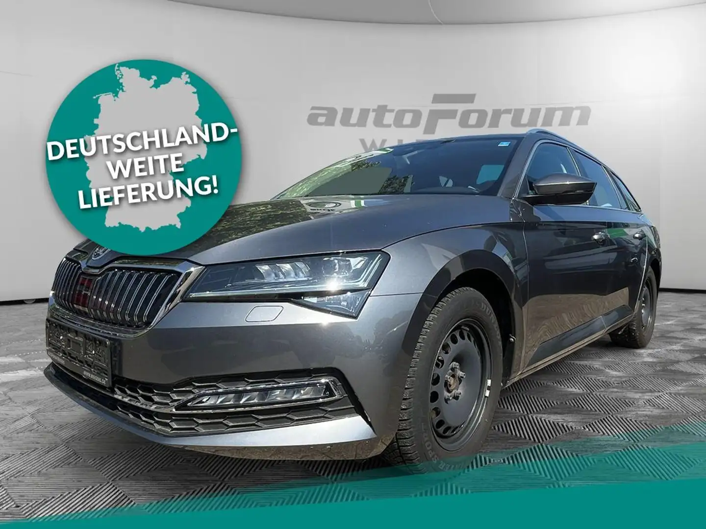 Skoda Superb Combi 1,5 TSI STYLE DSG+Kamera+SHZ Gris - 1