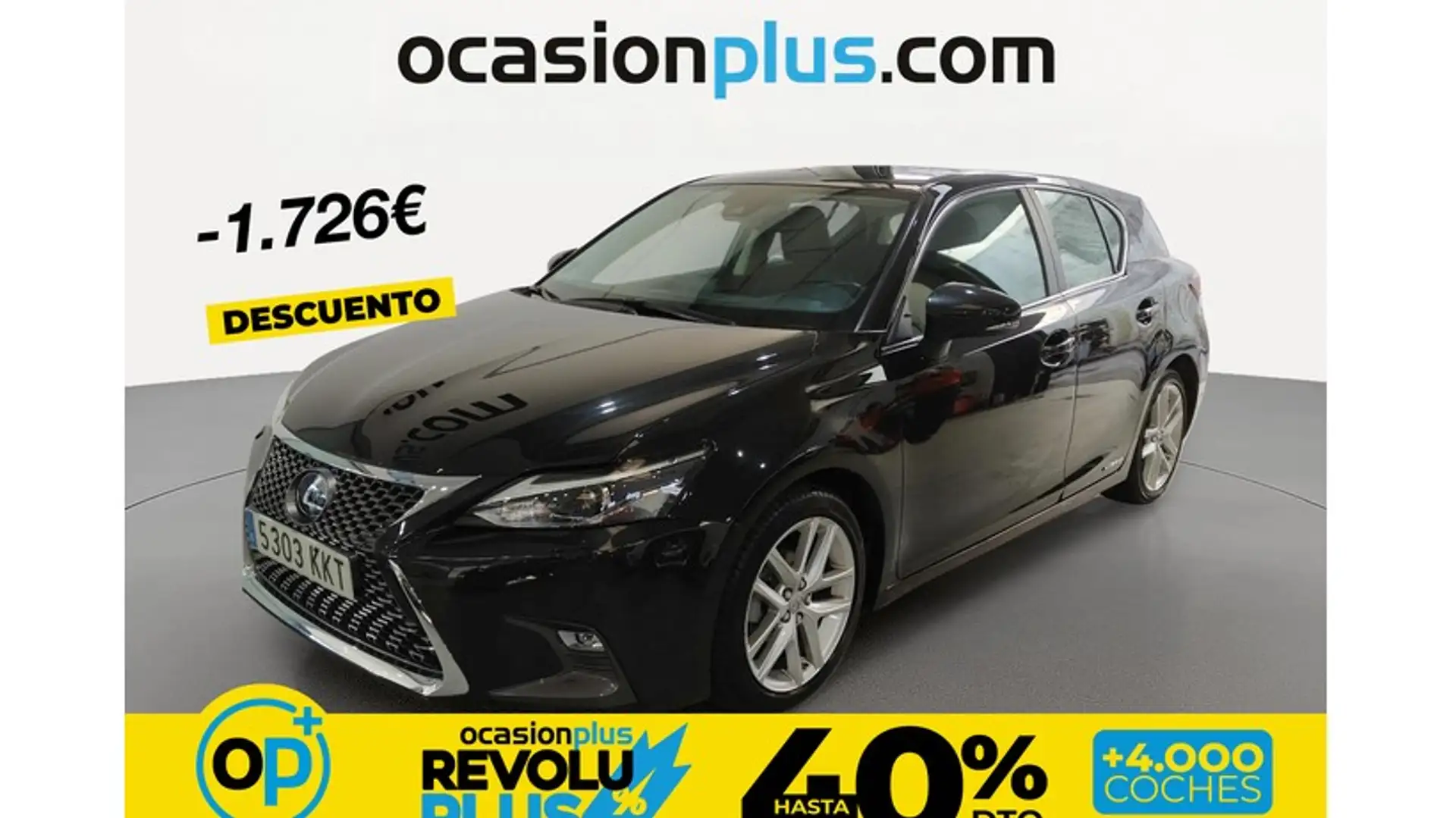 Lexus CT 200h Executive Negro - 1