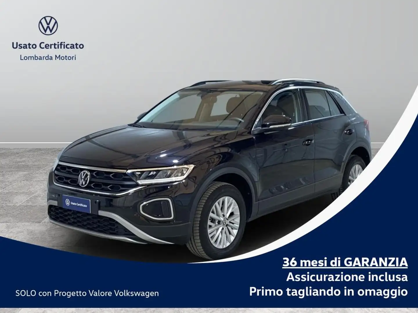 Volkswagen T-Roc 1.5 tsi act Life dsg Zwart - 1