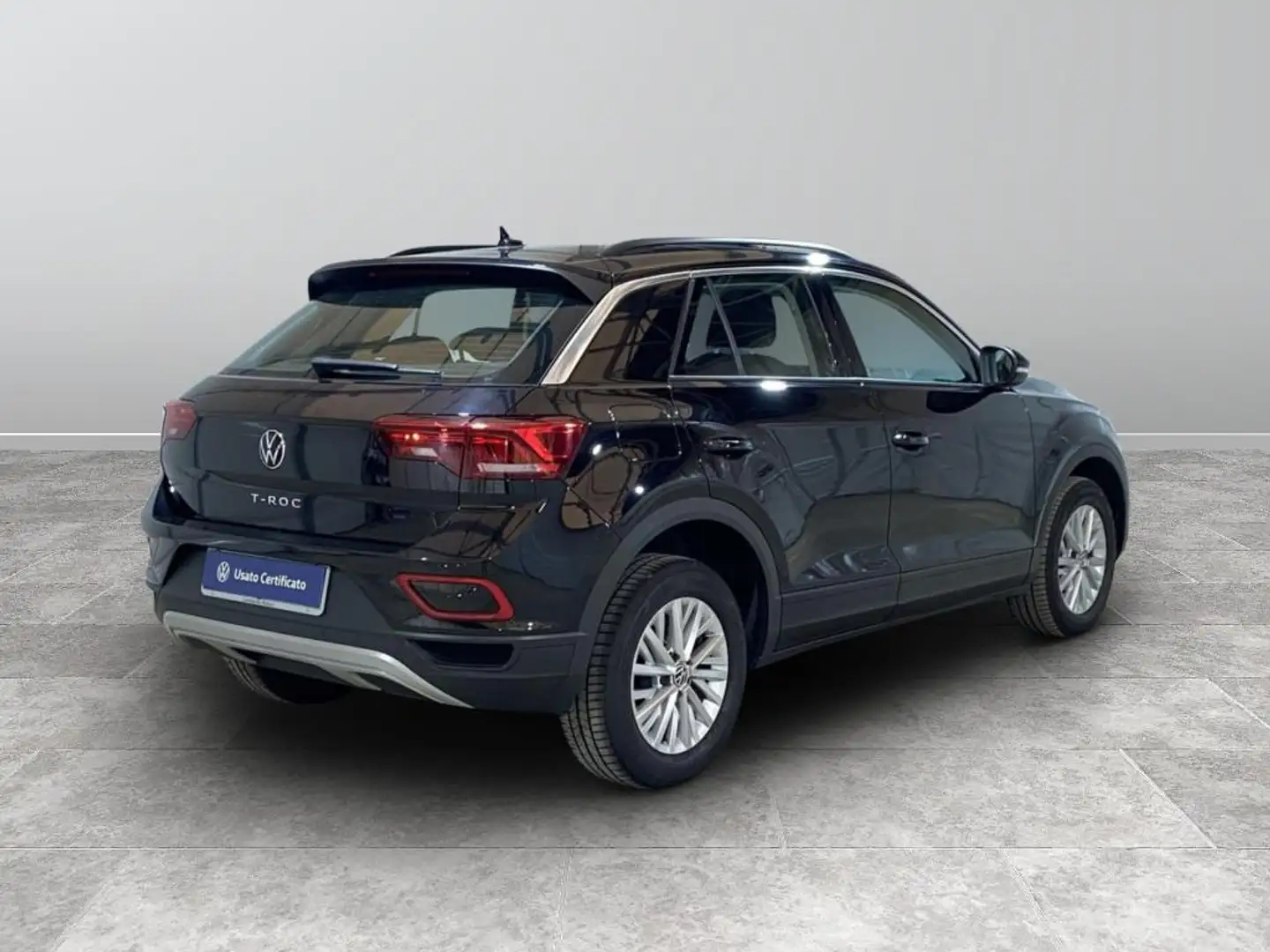 Volkswagen T-Roc 1.5 tsi act Life dsg Zwart - 2