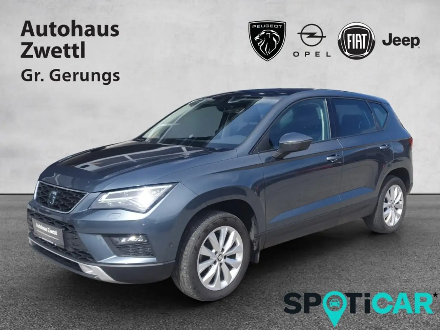 SEAT Ateca 1,5 Steyle ACT TSI DSG*Voll LED*AHV*Kamera Grau - 1