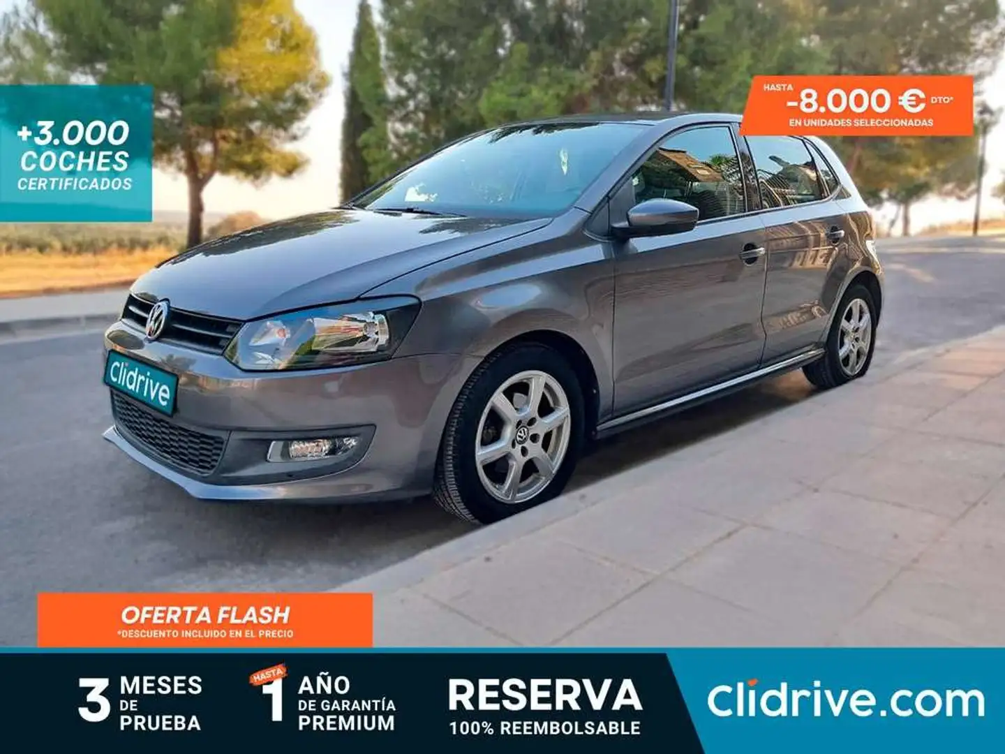 Volkswagen Polo 1.6TDI Advance 70kW Grijs - 1