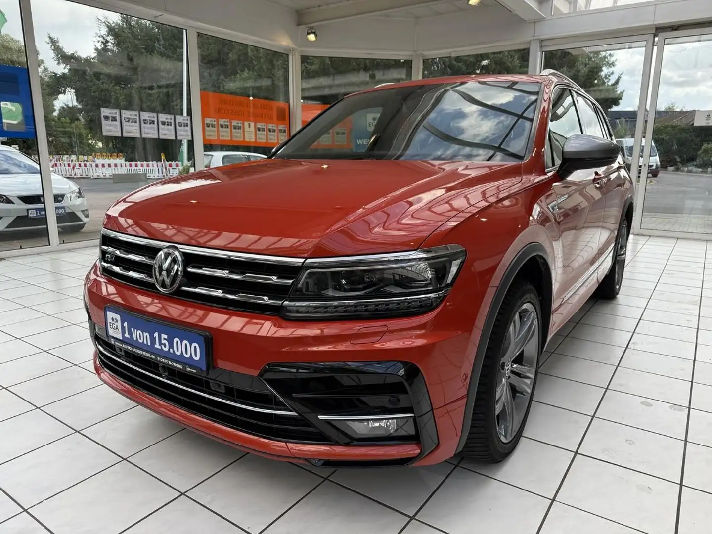 Volkswagen Tiguan Allspace 2.0 TSI Highline 4M OPF (EU 6d-T) Orange - 1
