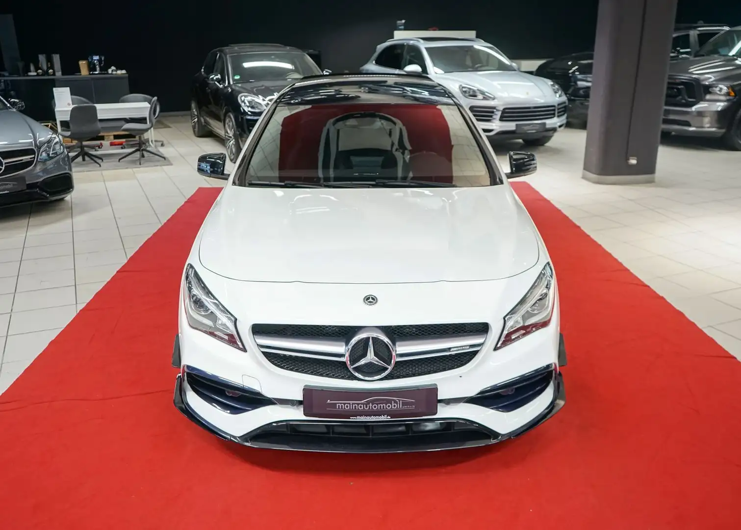 Mercedes-Benz CLA 45 AMG Aero Night Paket MWST Weiß - 2