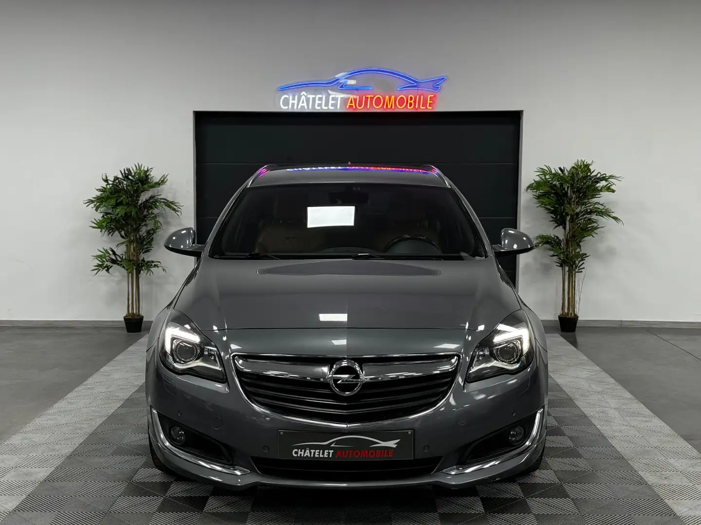 Opel Insignia 1.6 CDTi ecoFLEX OPC-Line/IXENON/CUOIR/EURO6B///// Gris - 2