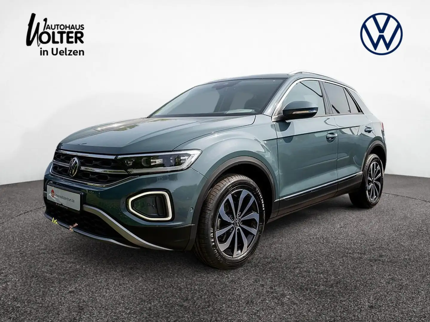 Volkswagen T-Roc 1.5 TSI Style AHK Navi Kam SHZ Blau - 1