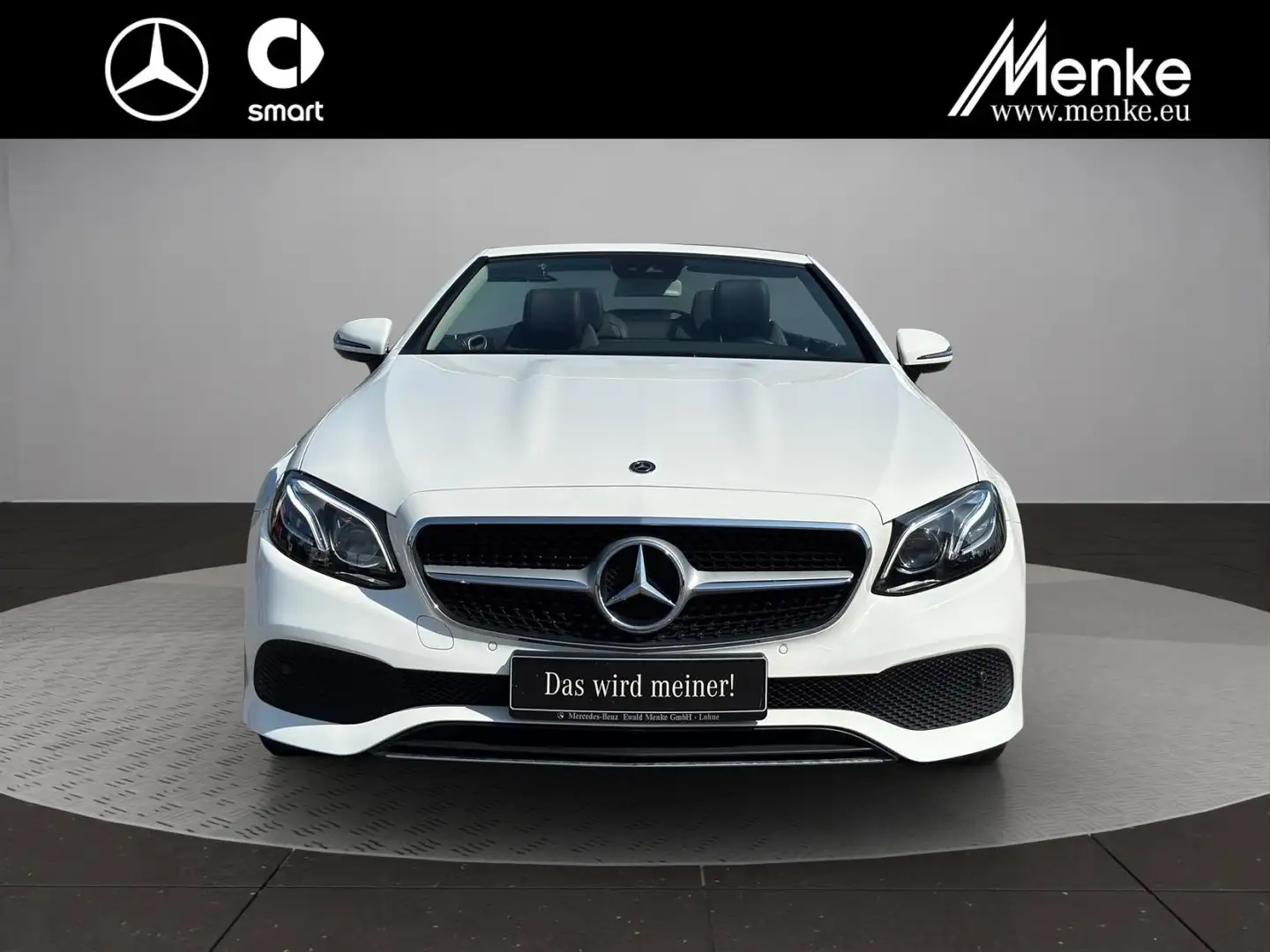 Mercedes-Benz E 300 Cabriolet Kamera+AHK+Airscarfe+Multibeam Bianco - 2