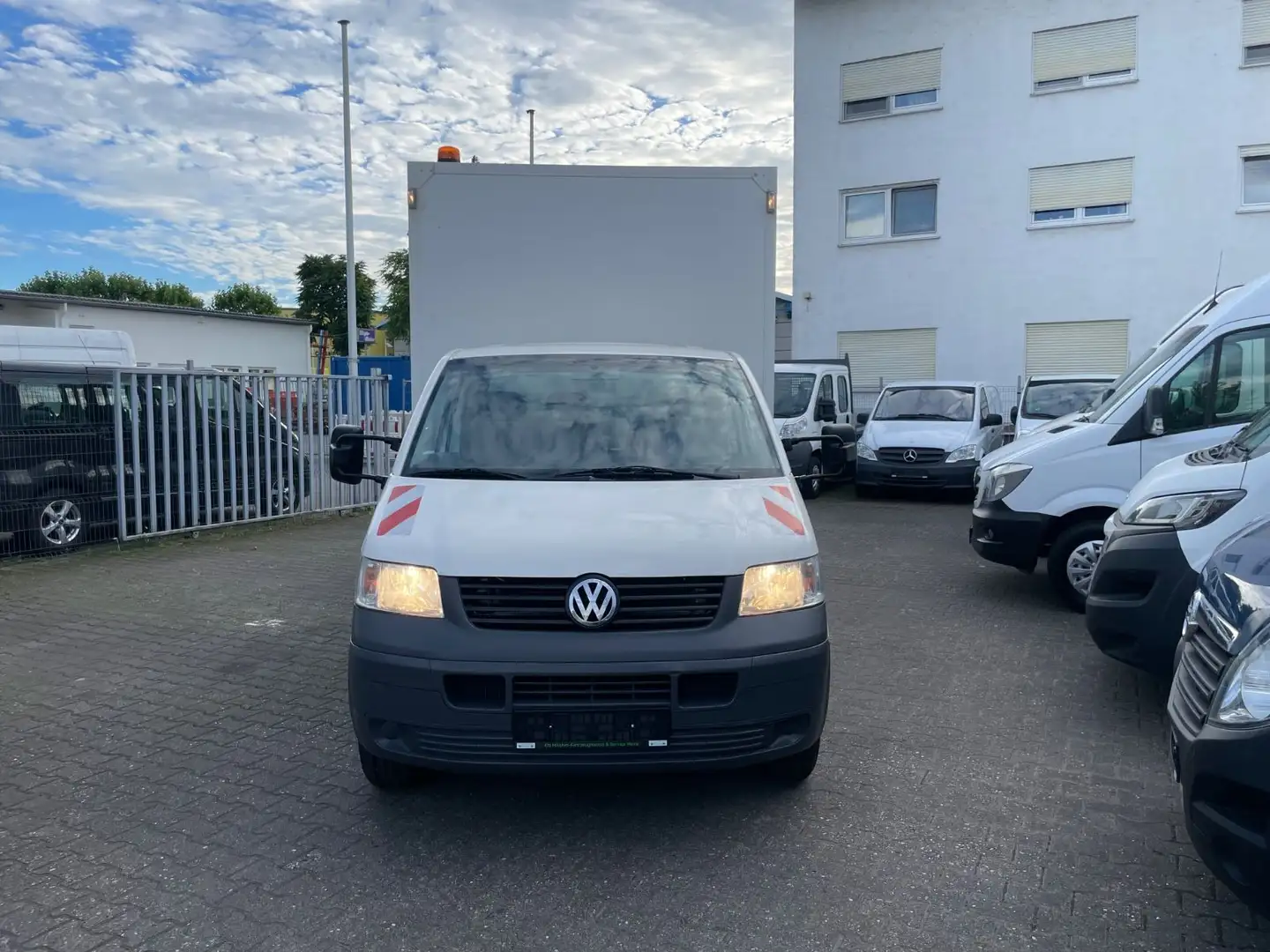 Volkswagen T5 Transporter T5 2.5 TDI Koffer*Klima+Standheizung+Kamera*3.5T Blanc - 2