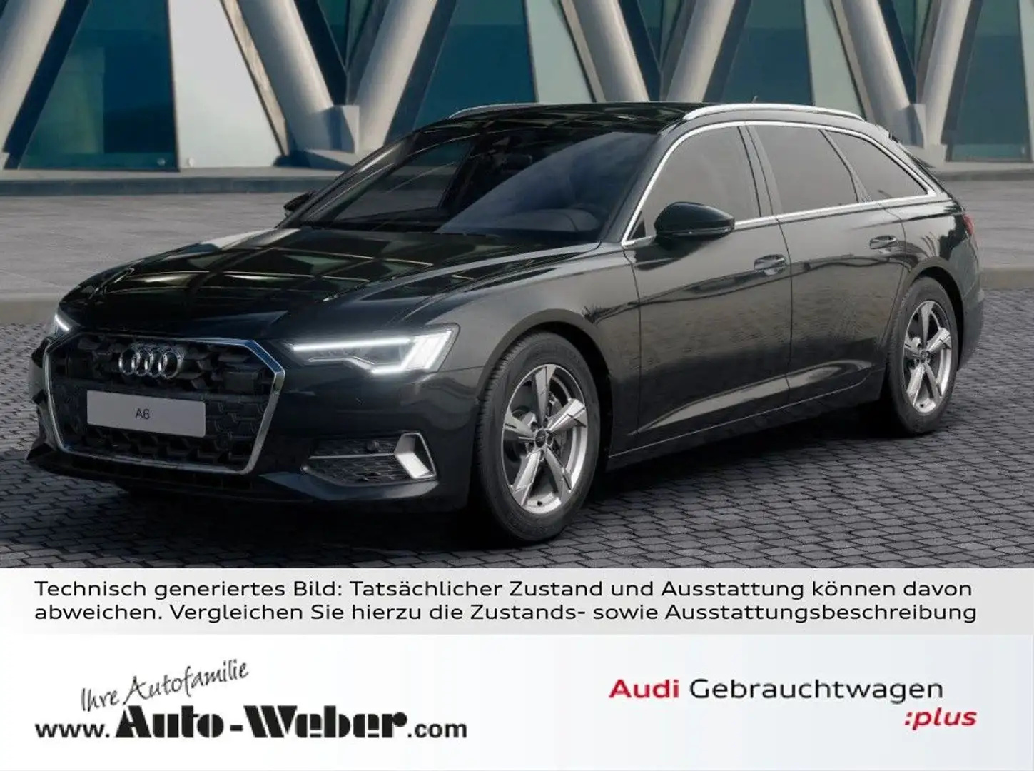 Audi A6 Avant 45TFSI qu PANO AHK PRIVACY KAMERA TOUR Schwarz - 1