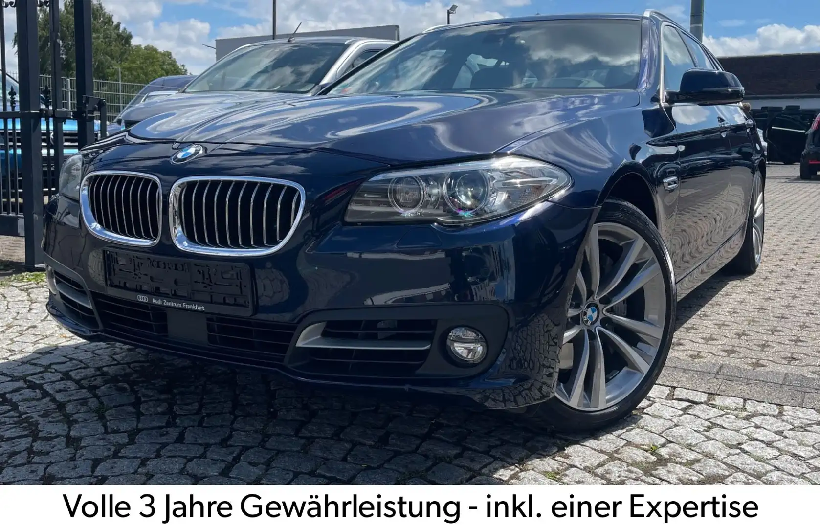 BMW 535 i T  *SPORT*NAVI-AUTOMA-LEDER-AHK-BI XENON-NR Blau - 1