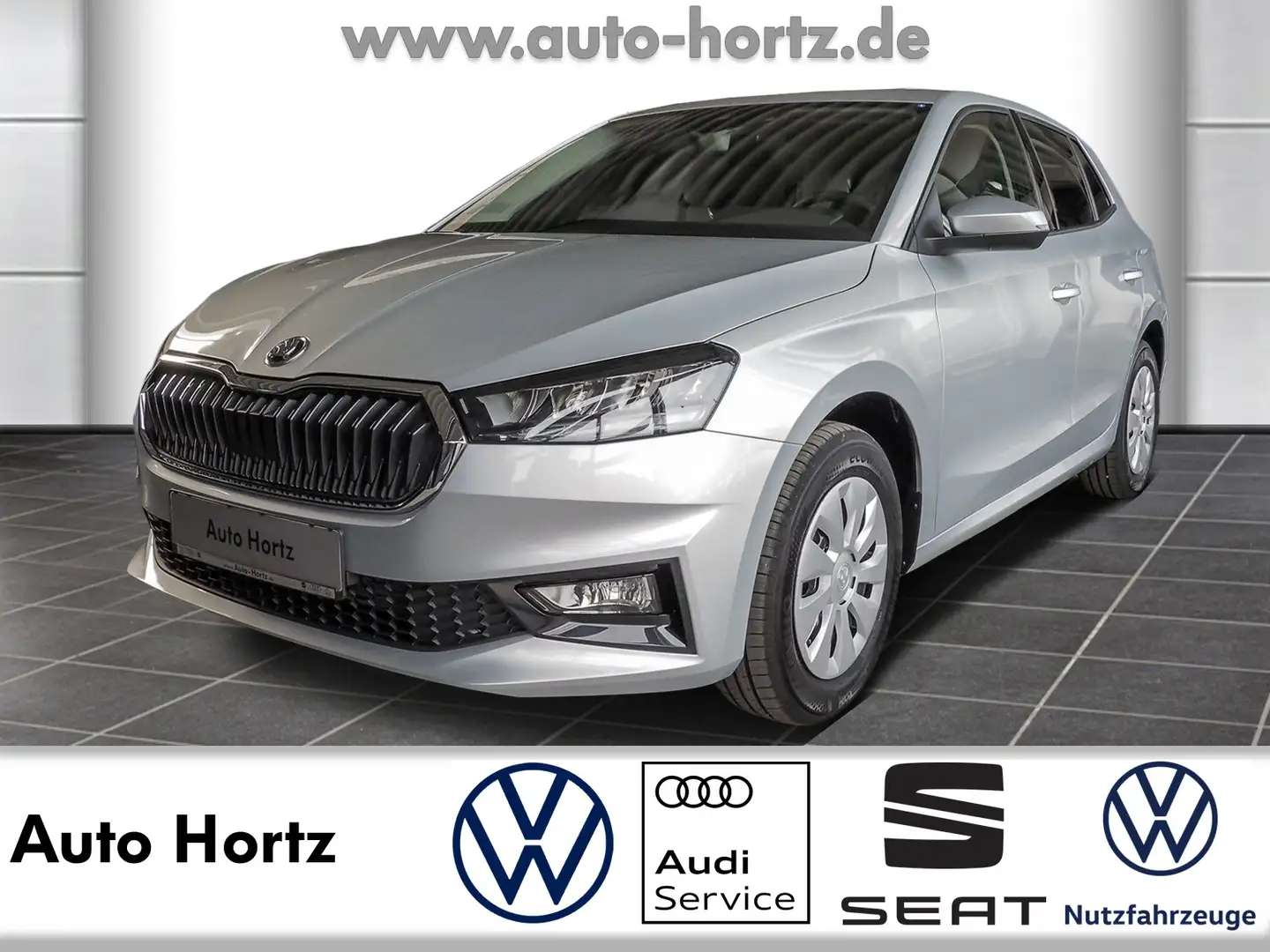 Skoda Fabia 1.0 TSI Selection DSG! NEU: OHNE ZULASSUNG Silber - 1