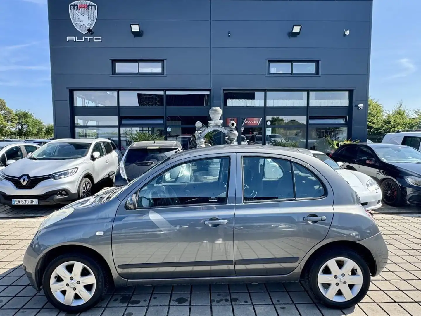 Nissan Micra 1.2 80 CH CONFORT Gris - 1