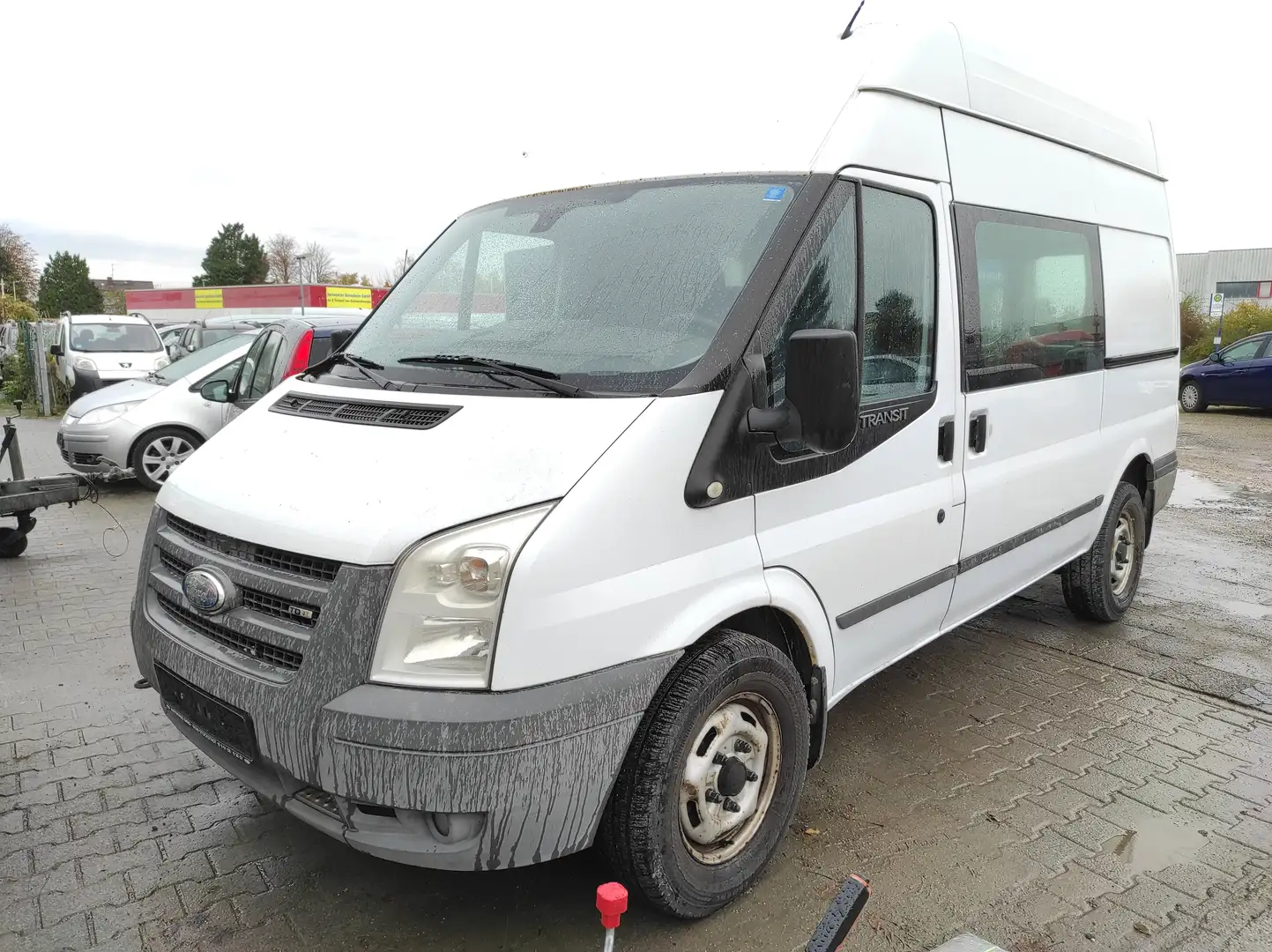 Ford Transit FT 350 M LKW HOCH 2.2 *TÜV NEU* ALLWETTER SERVO Weiß - 1