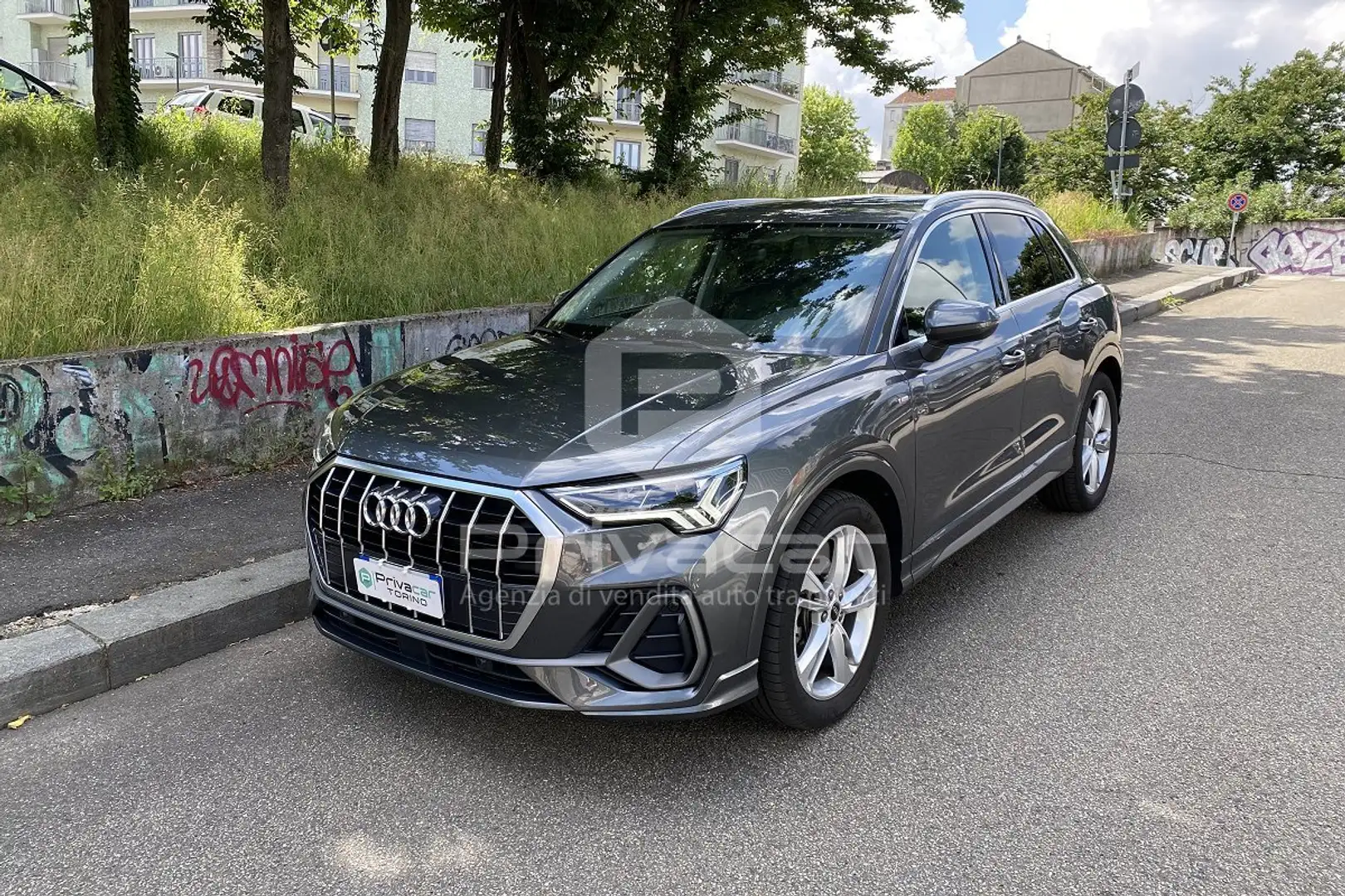 Audi Q3 Q3 35 TFSI S tronic S line edition Argento - 1