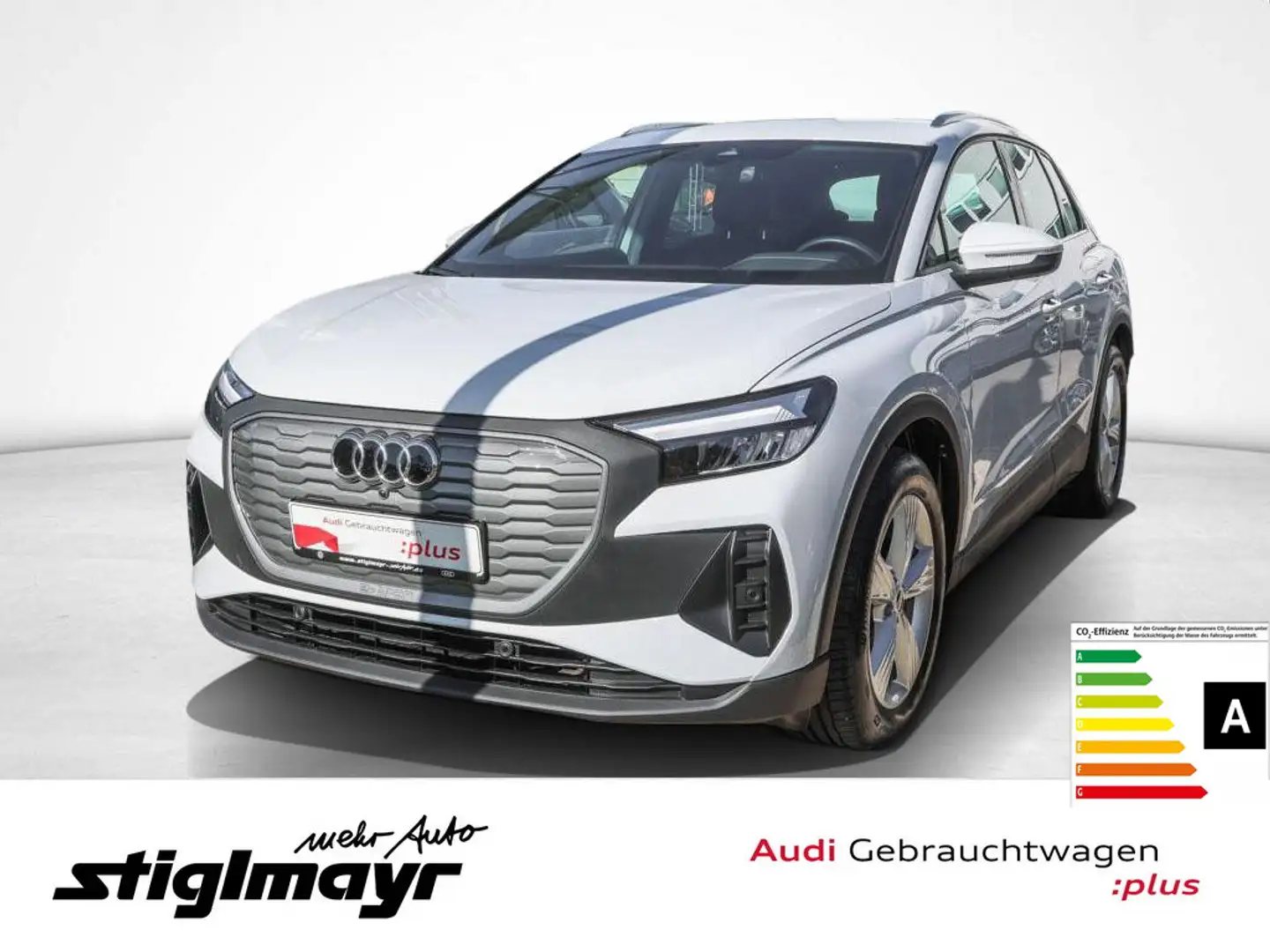 Audi Q4 e-tron 40 e-tron AHK+LED+NAVI+PDC+VC Blanc - 1