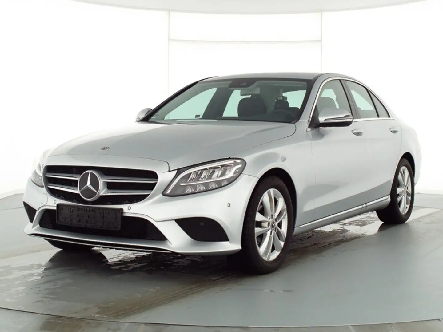 Mercedes-Benz C 180 Avantgarde LED+Navi+Rückfahrkamera+PDC+SHZ Silber - 1
