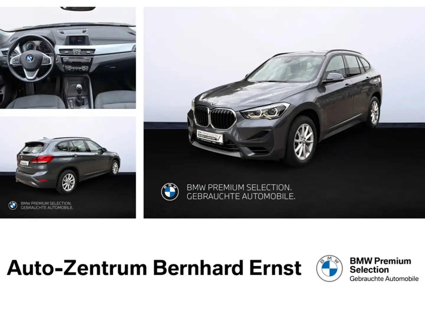 BMW X1 sDrive18i Advantage AHK LED PDC Gris - 1
