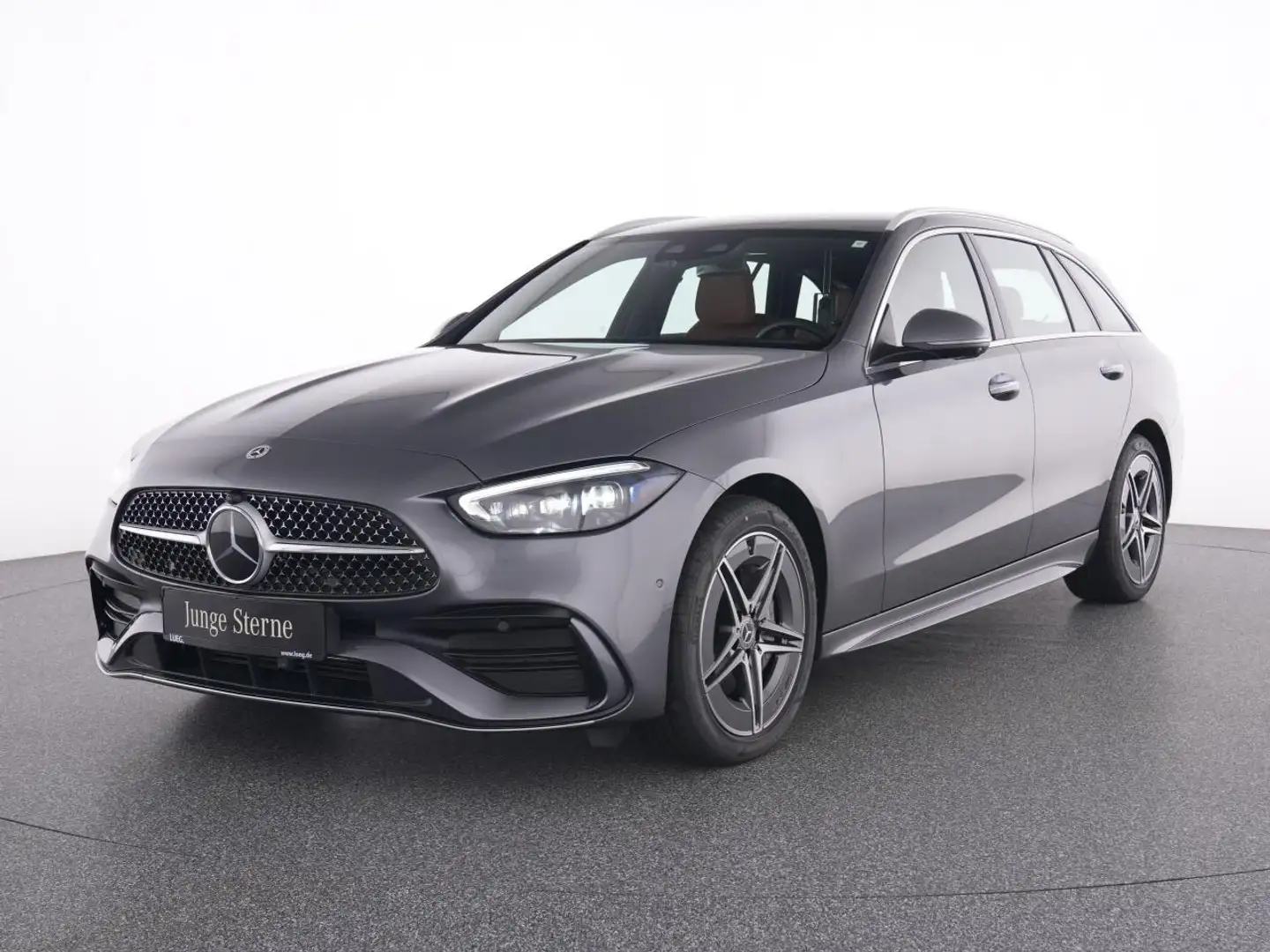 Mercedes-Benz C 300 d T-Modell AMG+MBUX+DLight+Keyl+Mem+HALenk Grau - 2
