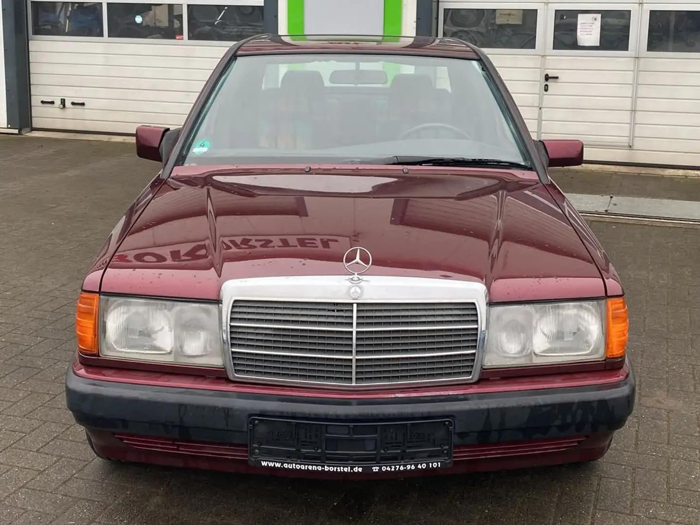 Mercedes-Benz 190 E 1.8 Avantgarde rosso H Zulassung Rojo - 2
