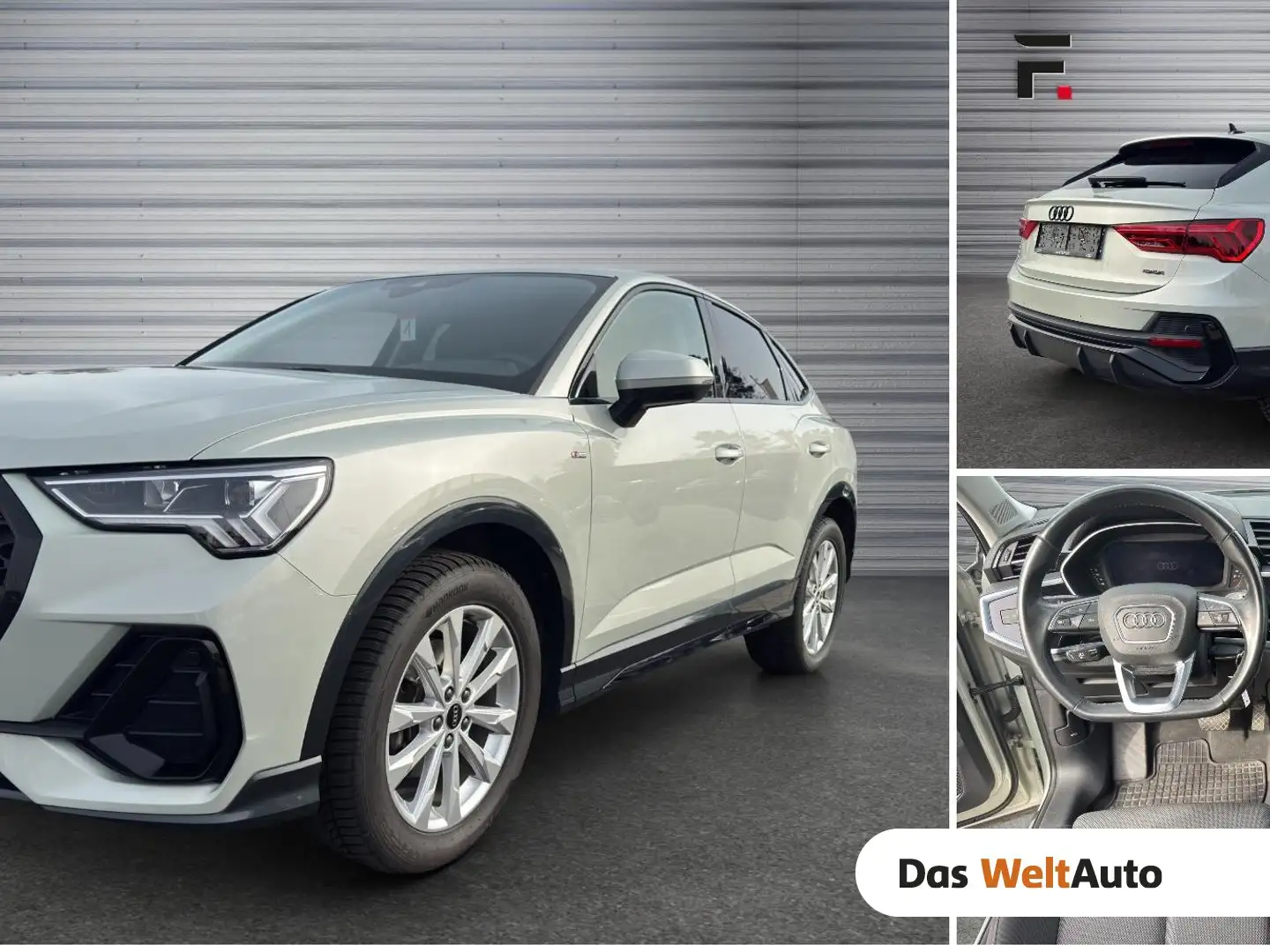 Audi Q3 35 TDI quattro S line ext. Silber - 1