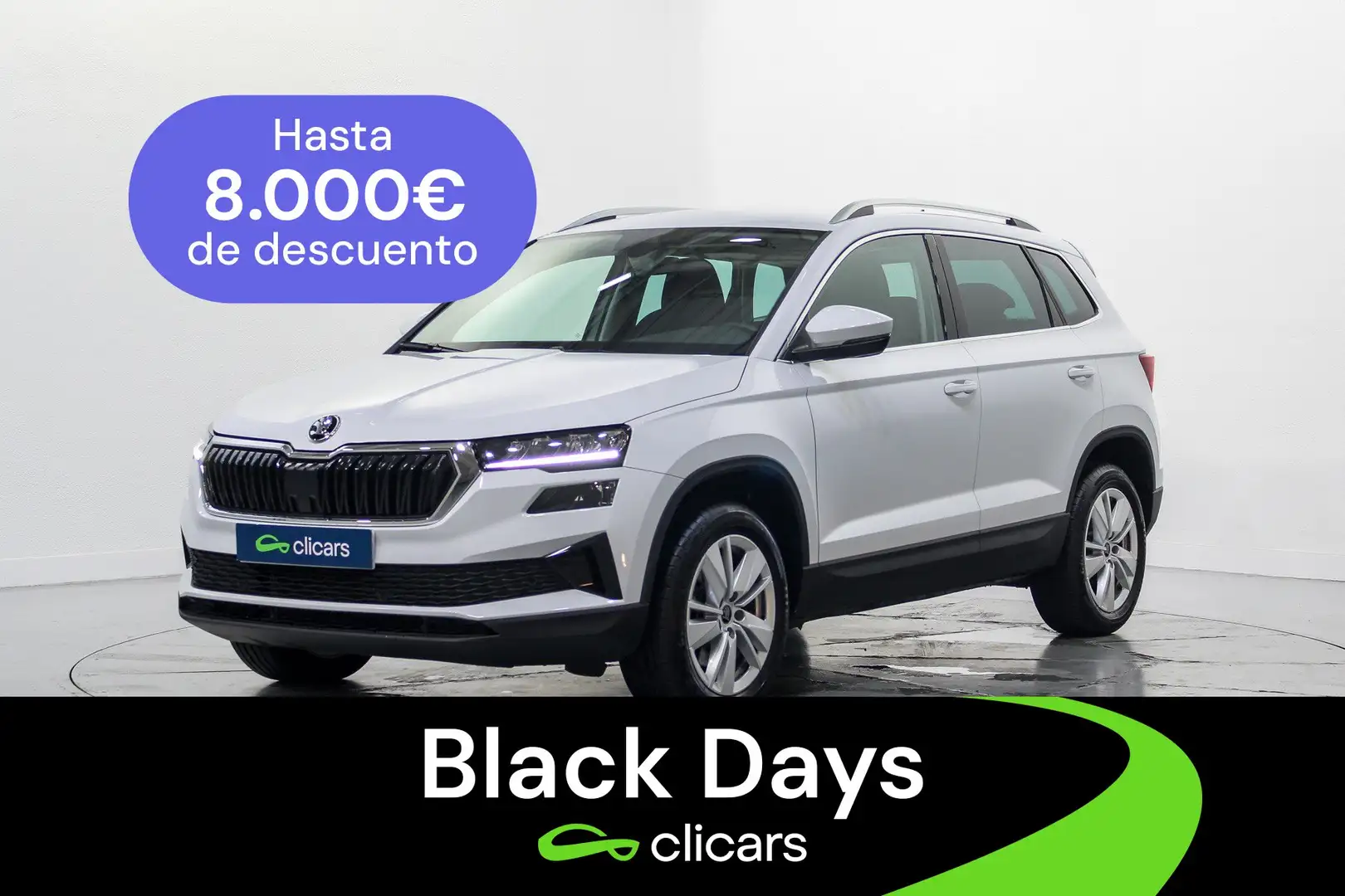Skoda Karoq 2.0TDI Adblue Design 85kW Blanc - 1