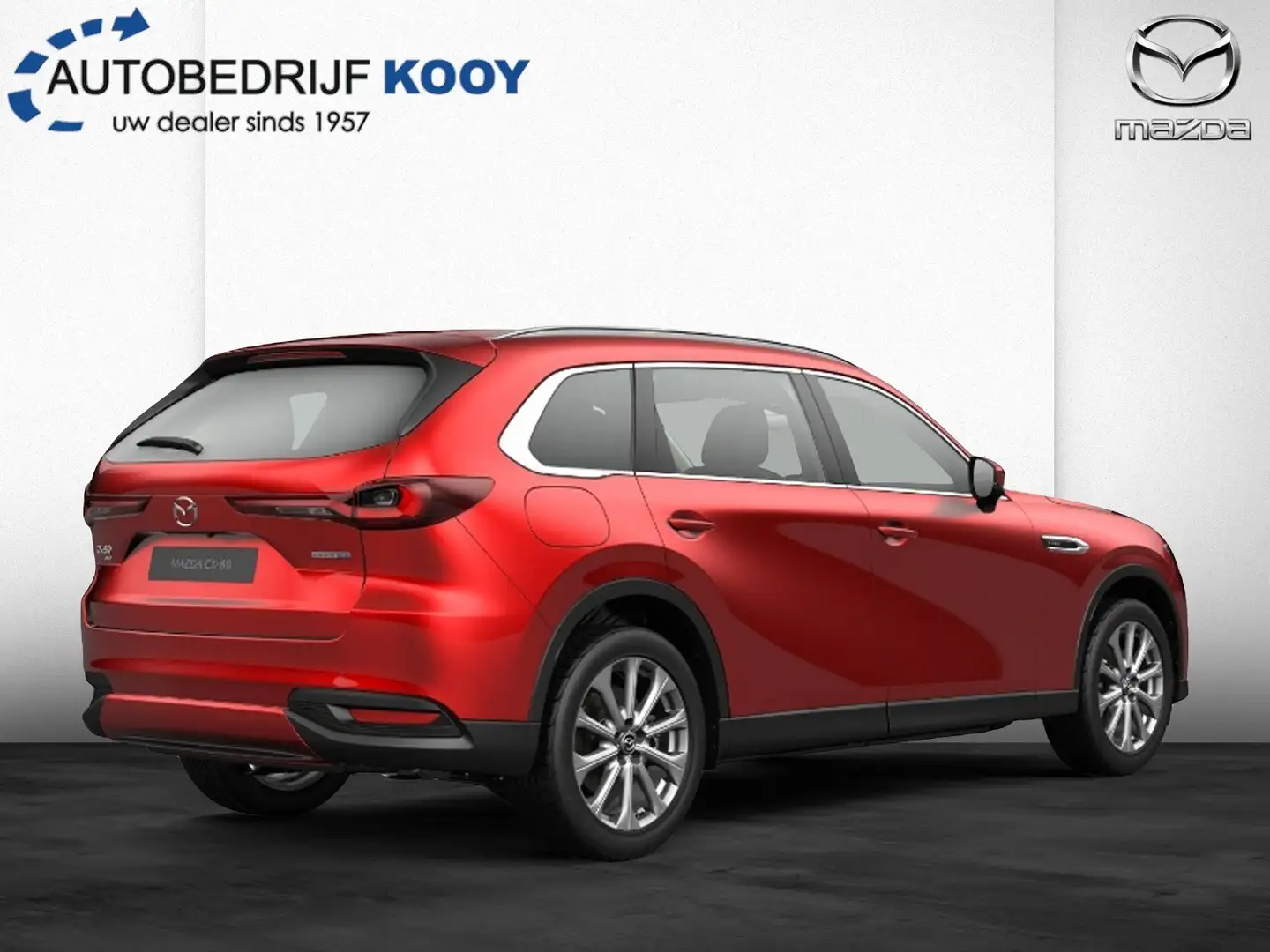 Mazda CX-80 2.5 PHEV Exclusive Line Rojo - 2