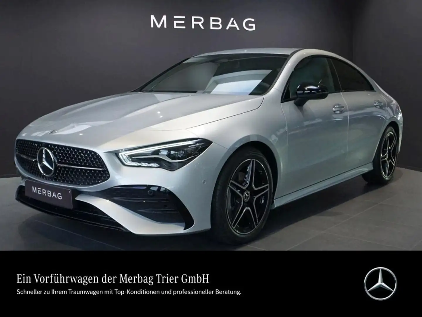 Mercedes-Benz CLA 180 Coupé Night SpurW W-Paket S-Sitz SHZ LM Gümüş rengi - 1