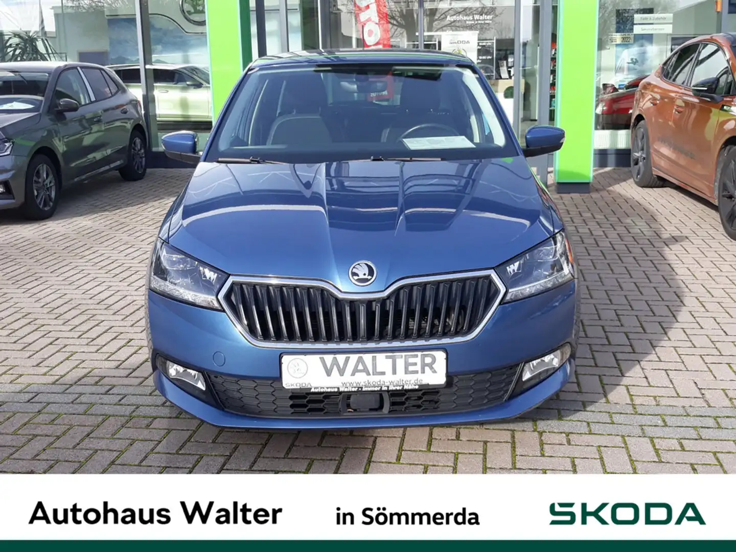 Skoda Fabia 1.0 TSI Style Blau - 2