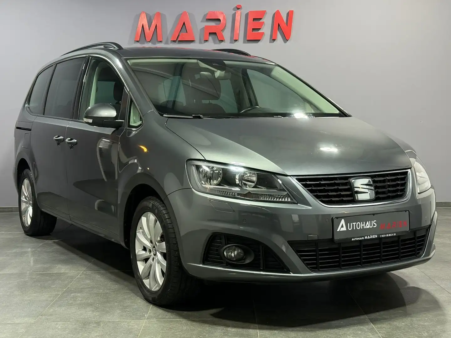 SEAT Alhambra 2.0 TDI 7 SITZER*NAVI*KAMERA*ACC*SITZHZ Grau - 2