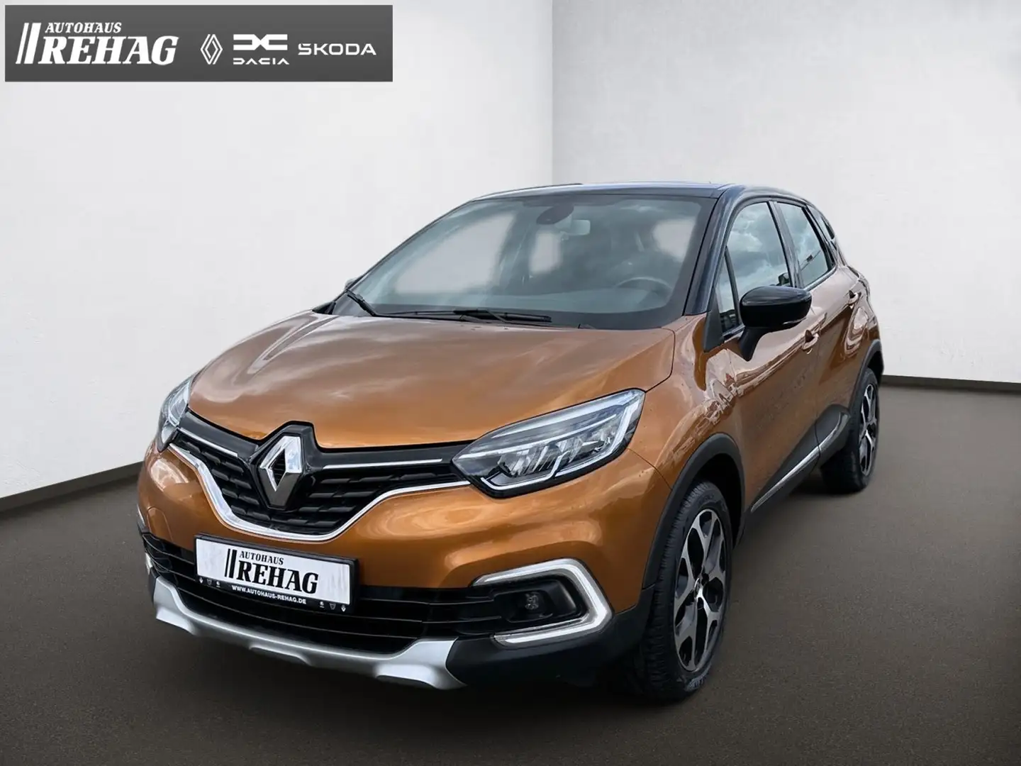 Renault Captur Intens TCe 90 *KLIMA*NAVI*PDC*GANZJAHRESREIFEN*LED Naranja - 1