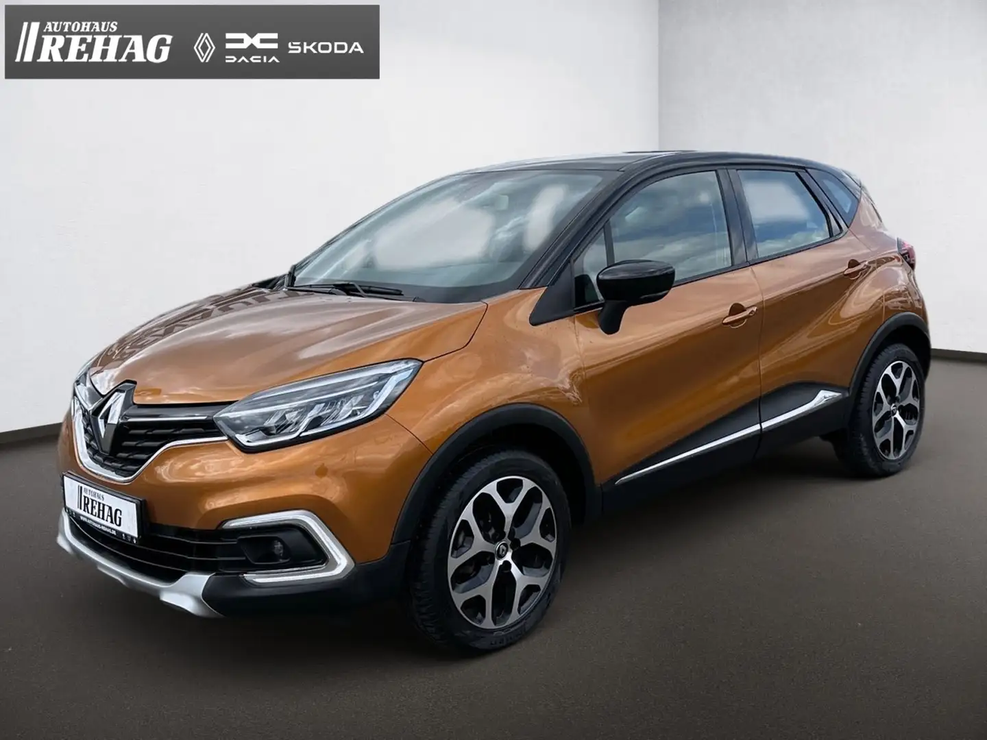 Renault Captur Intens TCe 90 *KLIMA*NAVI*PDC*GANZJAHRESREIFEN*LED Arancione - 2