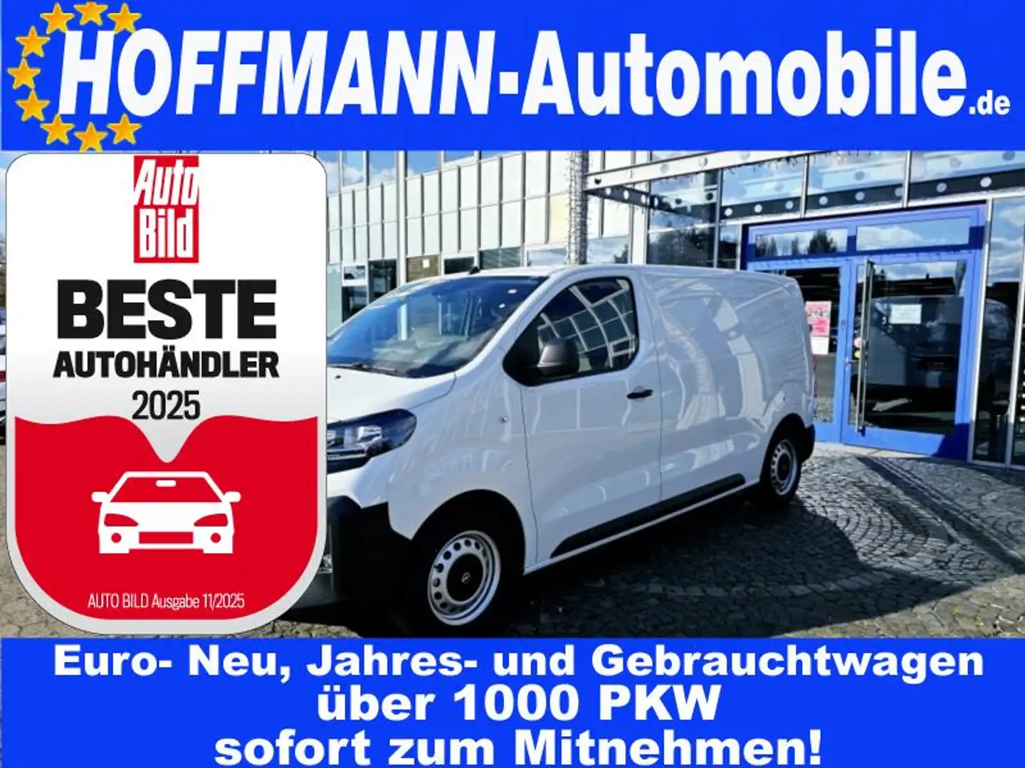 Opel Vivaro Cargo dig.Cockpit,AHK,Holzboden,AppCon. Weiß - 1