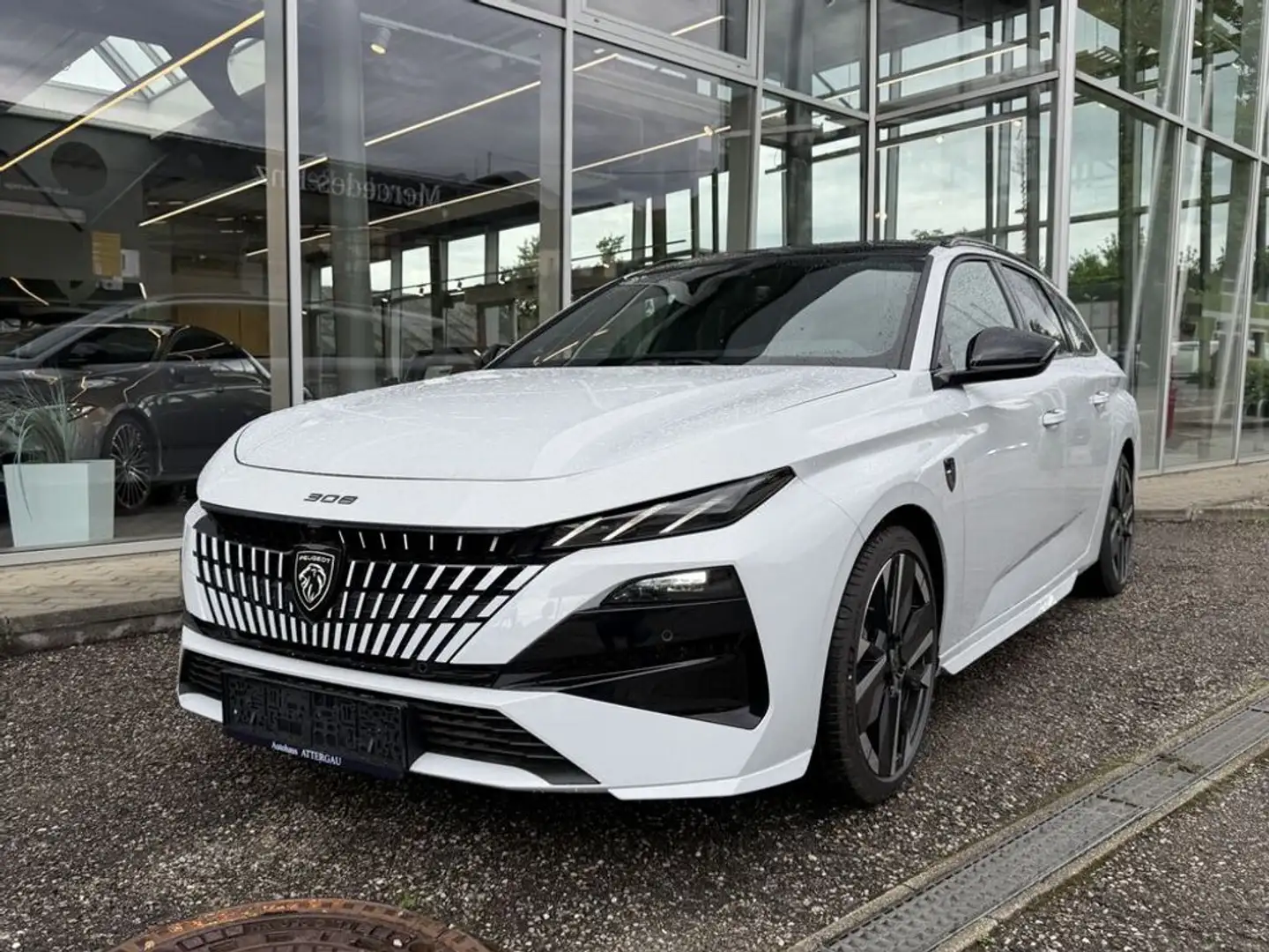 Peugeot 308 Hybrid 145 GT °TOP-Ausstattung° Weiß - 1