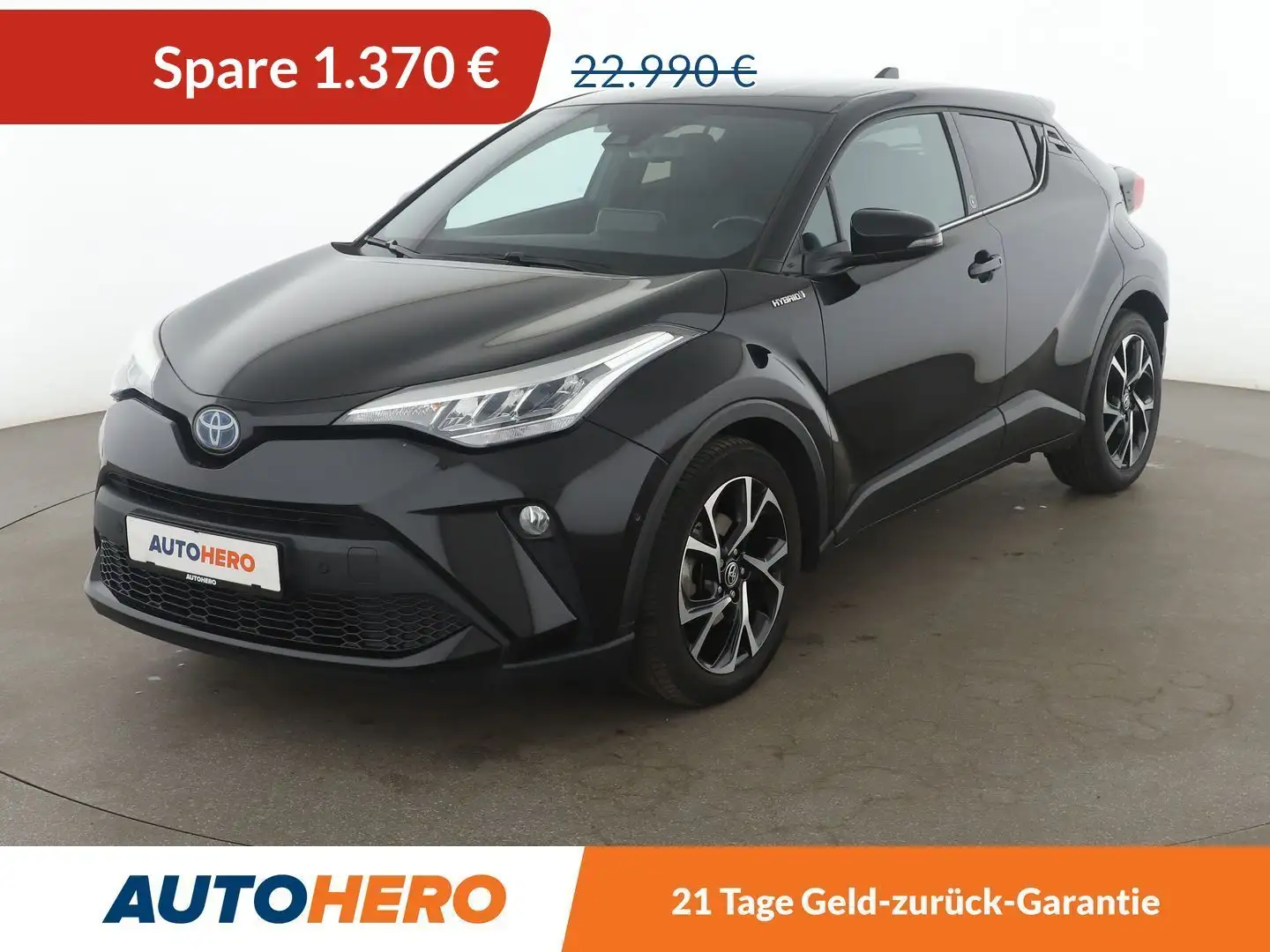 Toyota C-HR 2.0 Hybrid Team D Aut*LED*ACC*CAM*PDC*SHZ*KLIMA* Noir - 1
