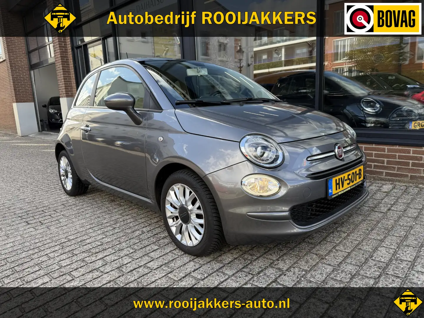 Fiat 500 0.9 TwinAir Turbo Popstar Grau - 1
