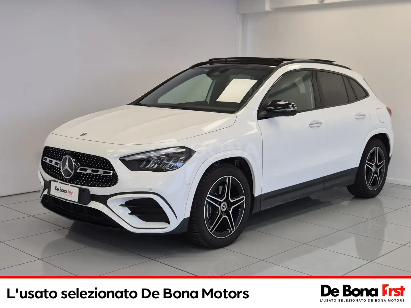 Mercedes-Benz GLA 200 200 d amg line premium plus 4matic auto Bianco - 1