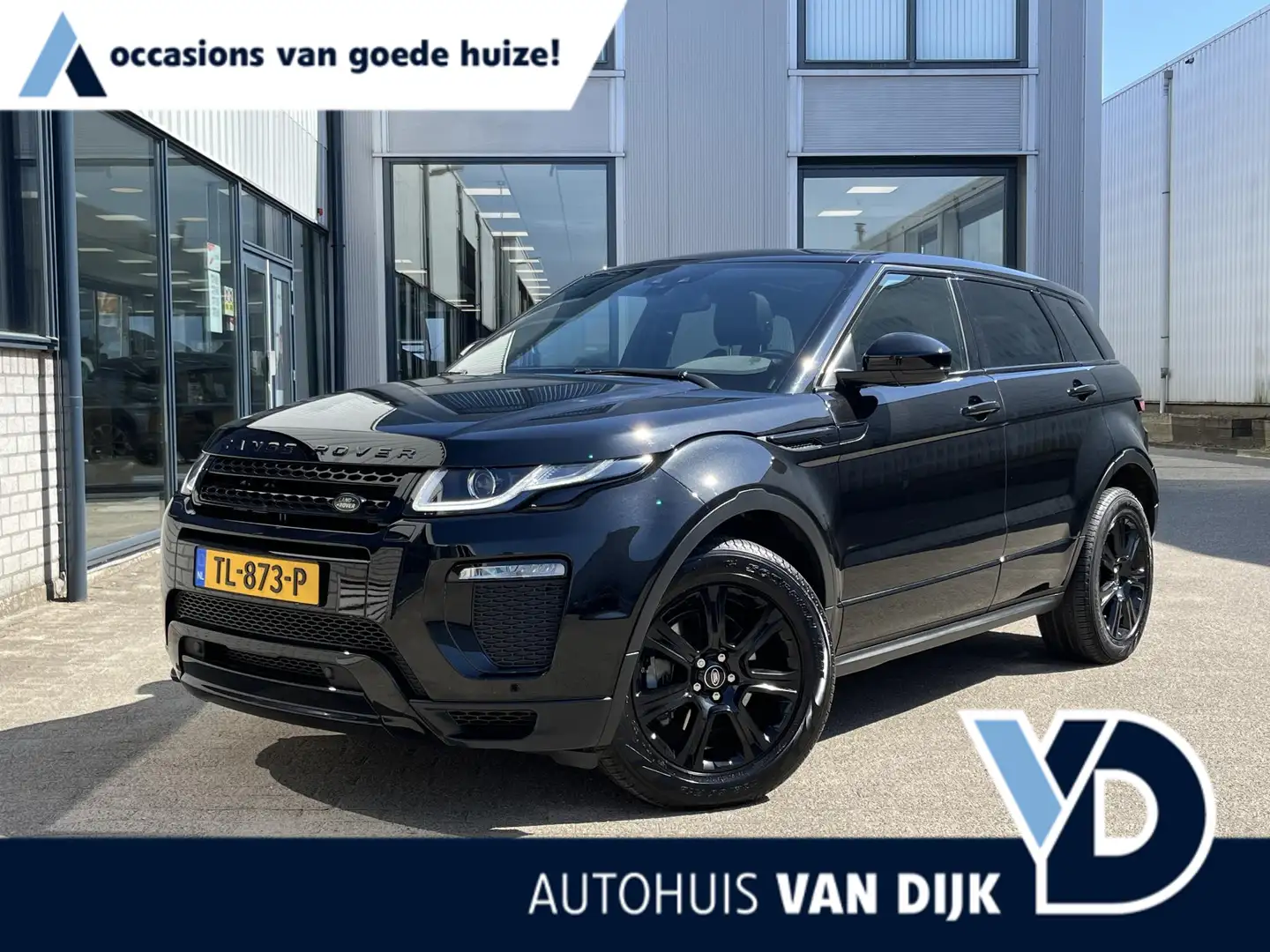Land Rover Range Rover Evoque 2.0 Si4 Dynamic | NL Auto / 1e Eig. / Panoramadak Zwart - 1