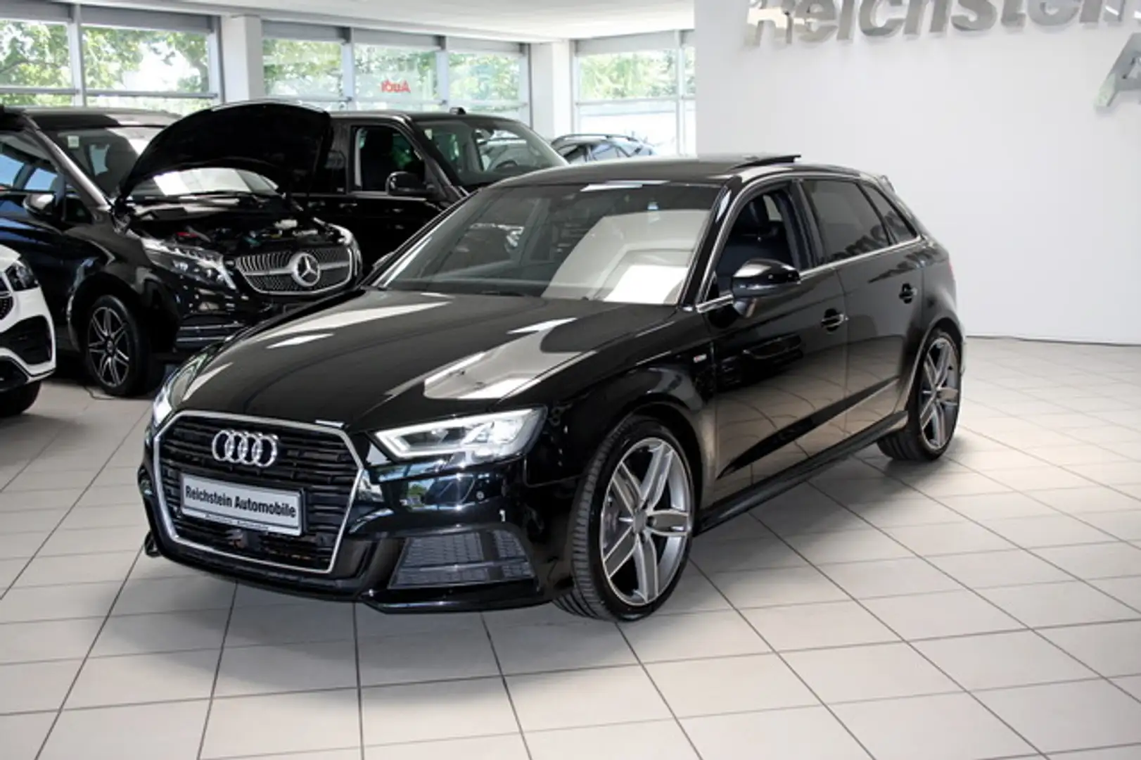 Audi A3 1.4 TFSI S-LINE ACC BANG & OLUF PANO LEDER Schwarz - 2