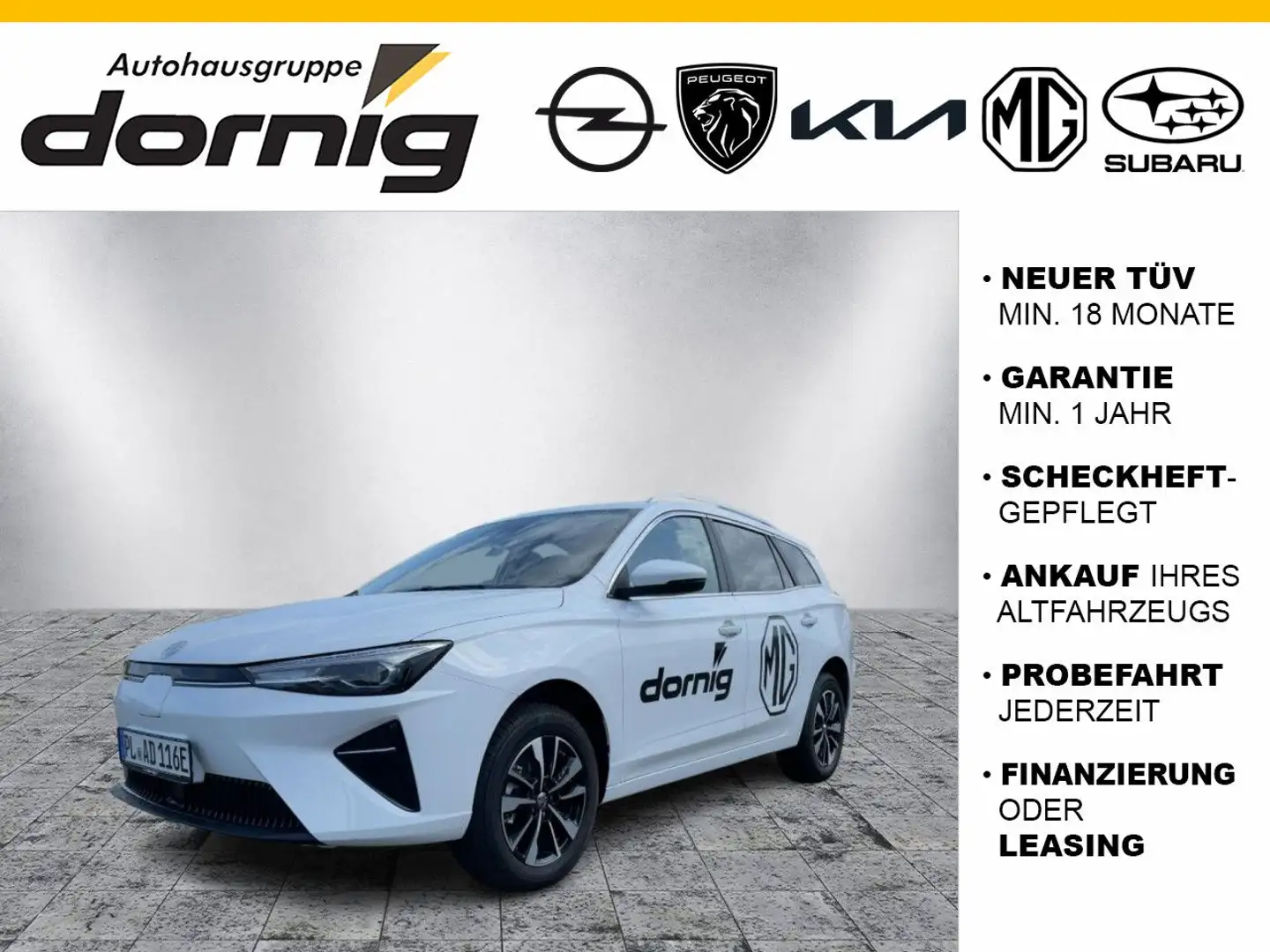 MG MG5 5 50,3 kWh Comfort Weiß - 1