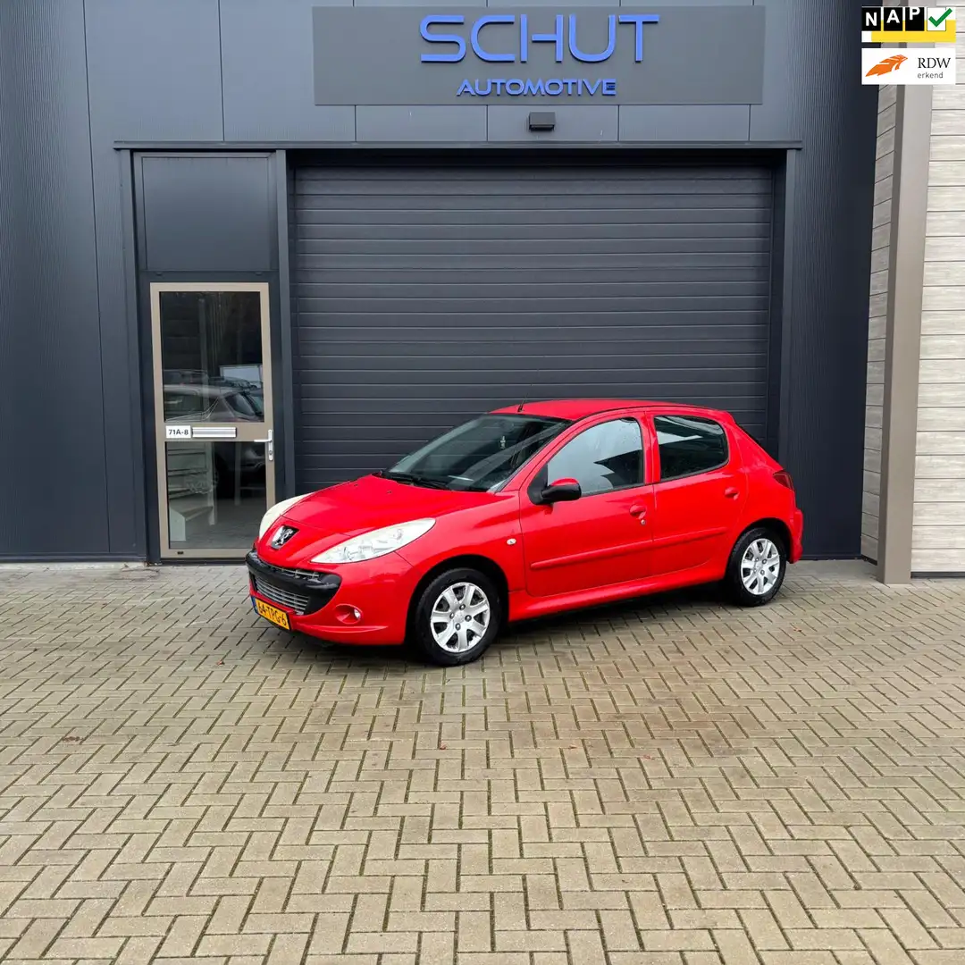 Peugeot 206 + 1.4 XS 5DRS | AIRCO | CENTR VERGRENDELING | EL R Rood - 1