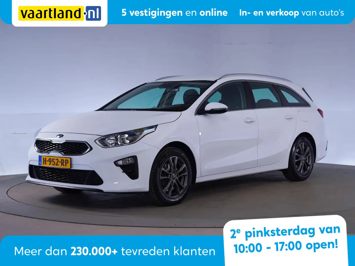 Kia Ceed SW / cee'd SW SPORTSWAGON 1.0 T-GDi 120pk DynamicLine [ Navi Cam Fehér - 1