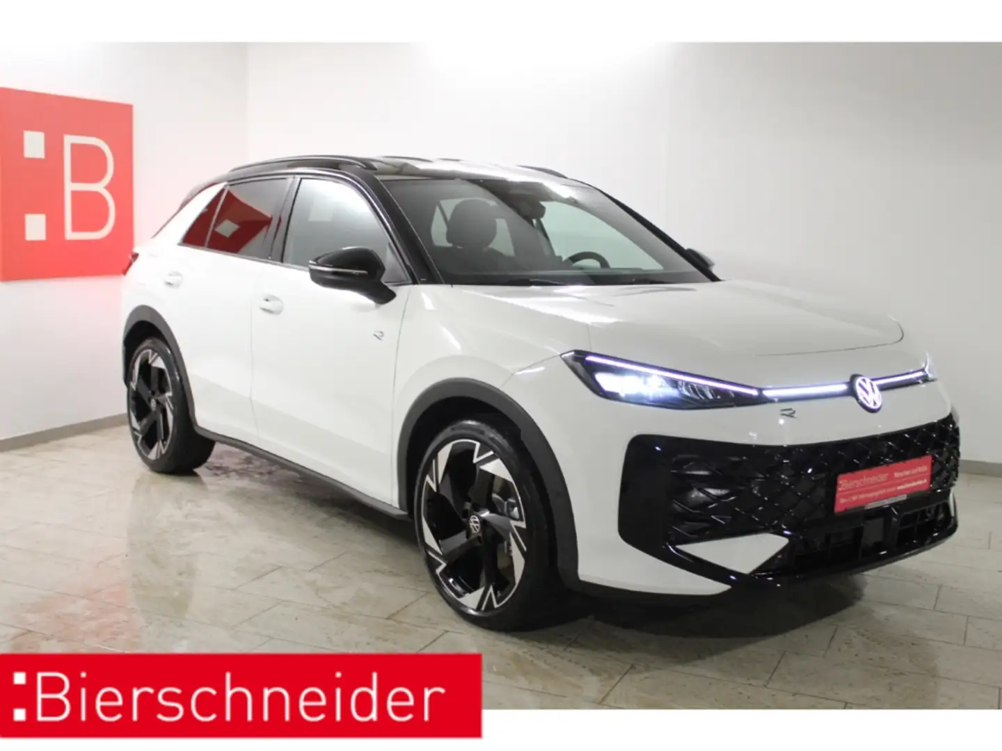 Volkswagen T-Roc 1.5 eTSI DSG 2x R-Line Black Style Neues 20 MATRIX Weiß - 1