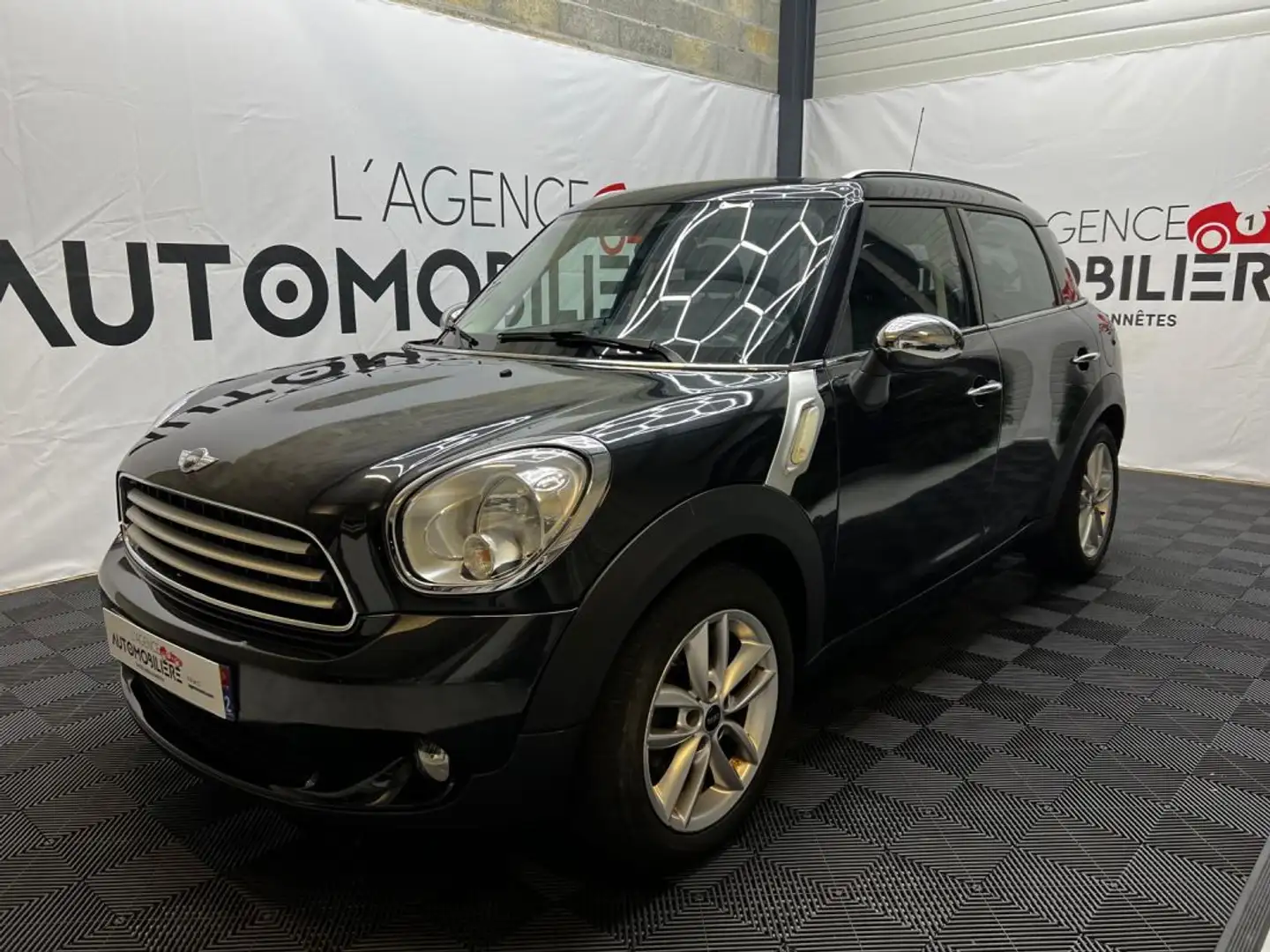 MINI Cooper Countryman 122ch Pack Chili BVA Gris - 2