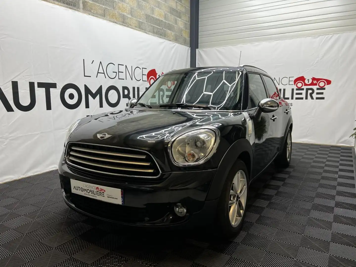 MINI Cooper Countryman 122ch Pack Chili BVA Gris - 1