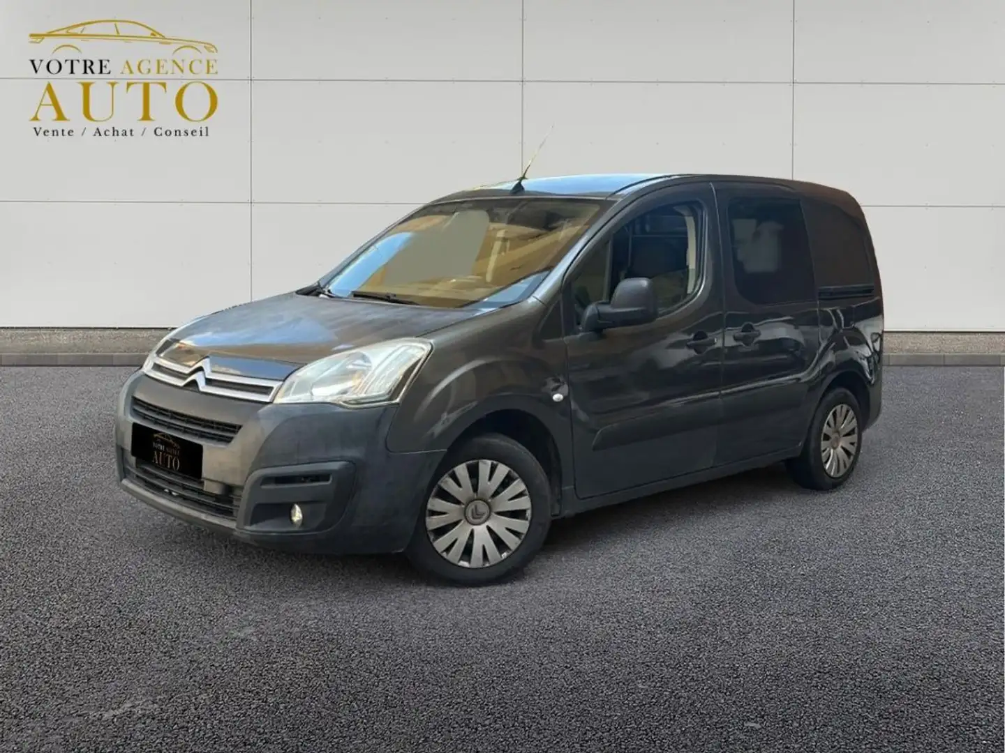 Citroen Berlingo II 1.6 BlueHDi S&S - 100ch - BV ETG6 Feel PHASE 3 Gris - 1