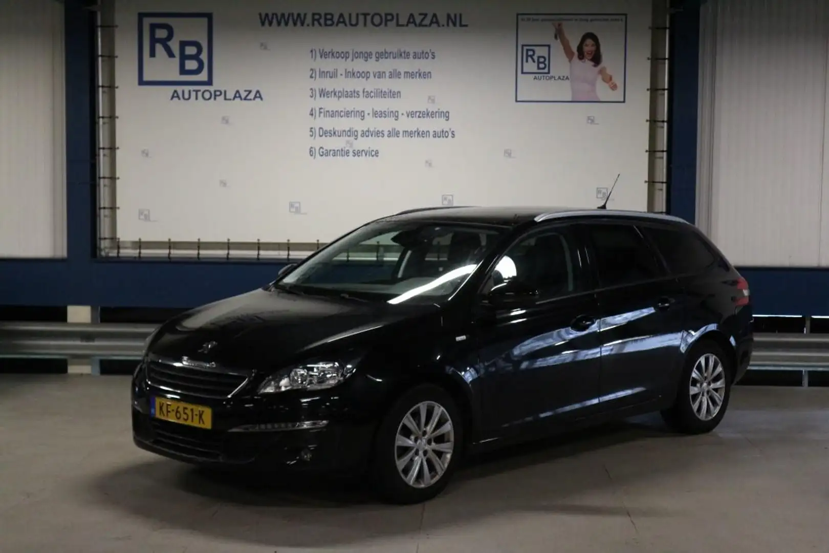 Peugeot 308 SW 1.2 PureTech Style / DEALER ONDERHOUDEN ! ! ! Schwarz - 1
