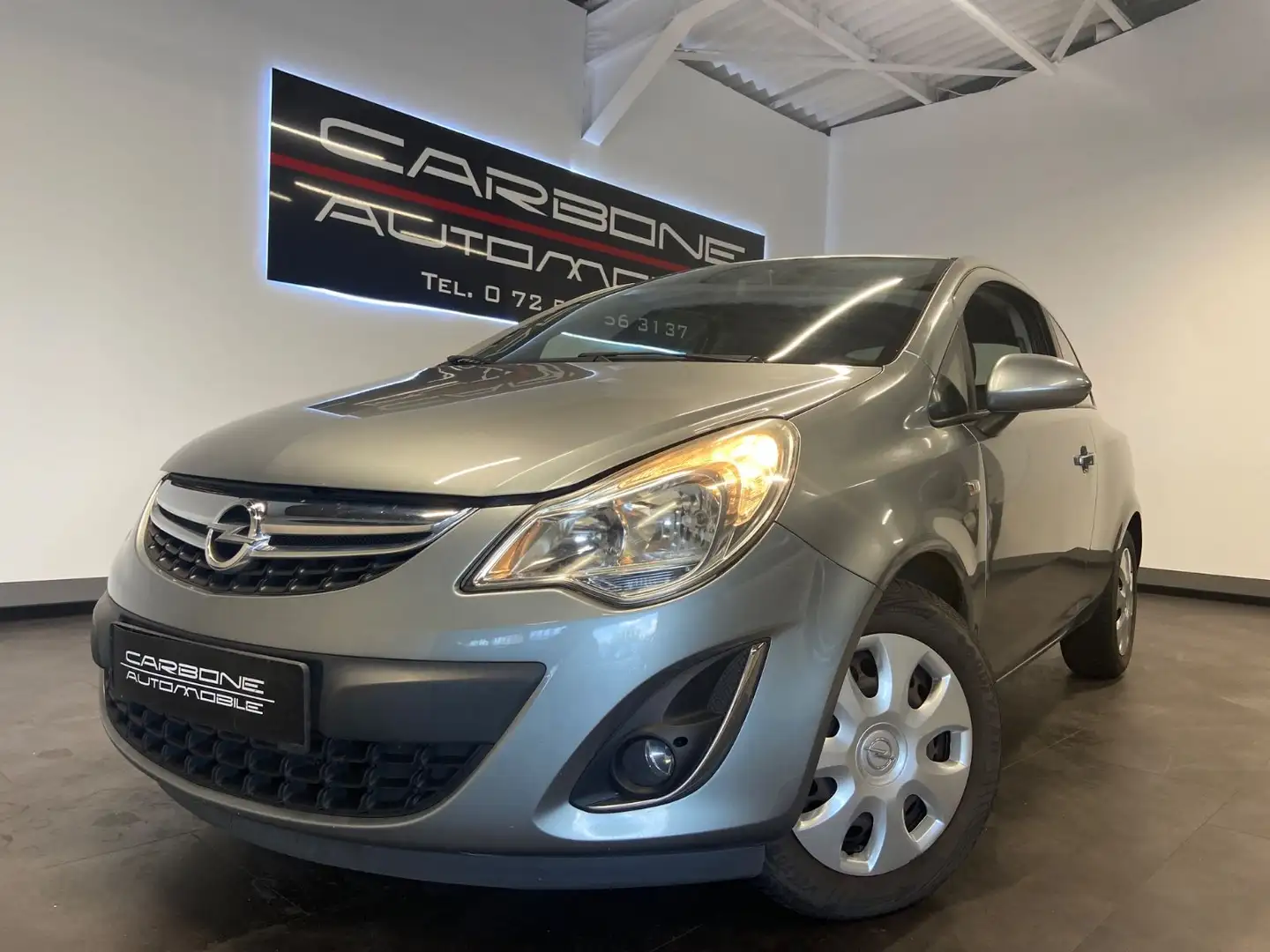 Opel Corsa D**TÜV/AU NEU + Navi** Silber - 1