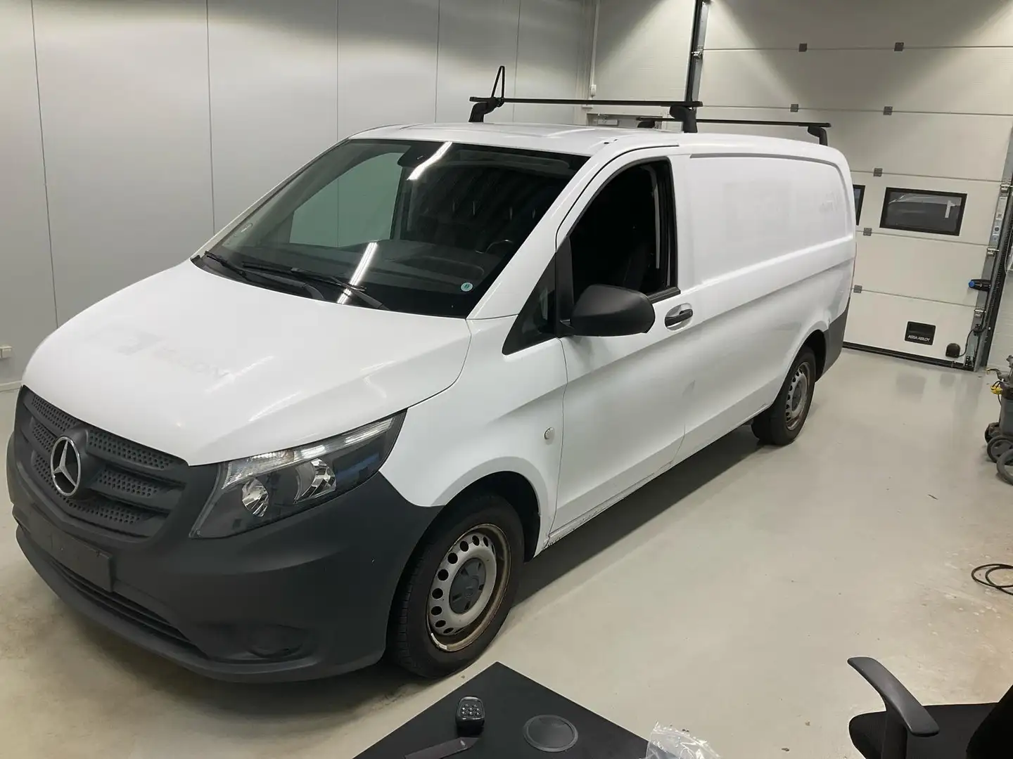 Mercedes-Benz Vito 114 CDI *AHK*AUSBAU*PARK*TEMP*KLIMA*SHZ* Blanc - 1