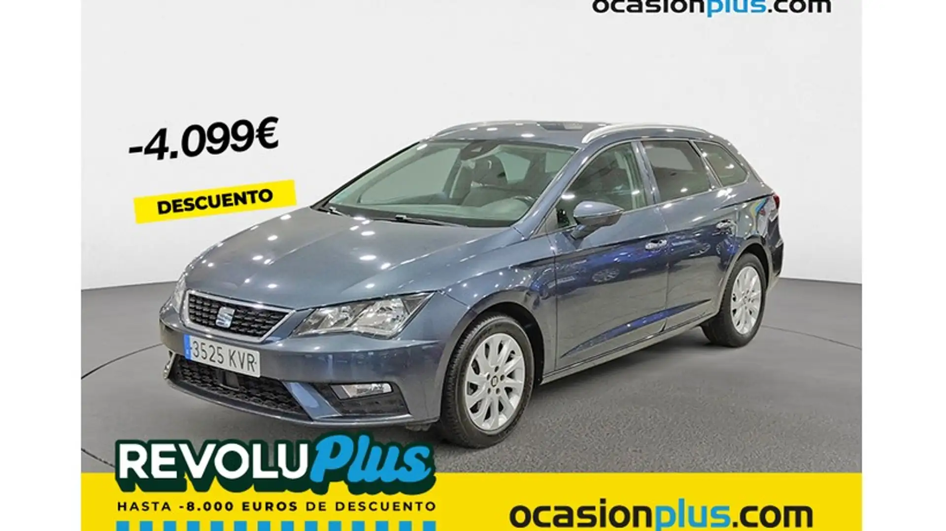 SEAT Leon ST 1.5 EcoTSI S&S Style 130 Plateado - 1